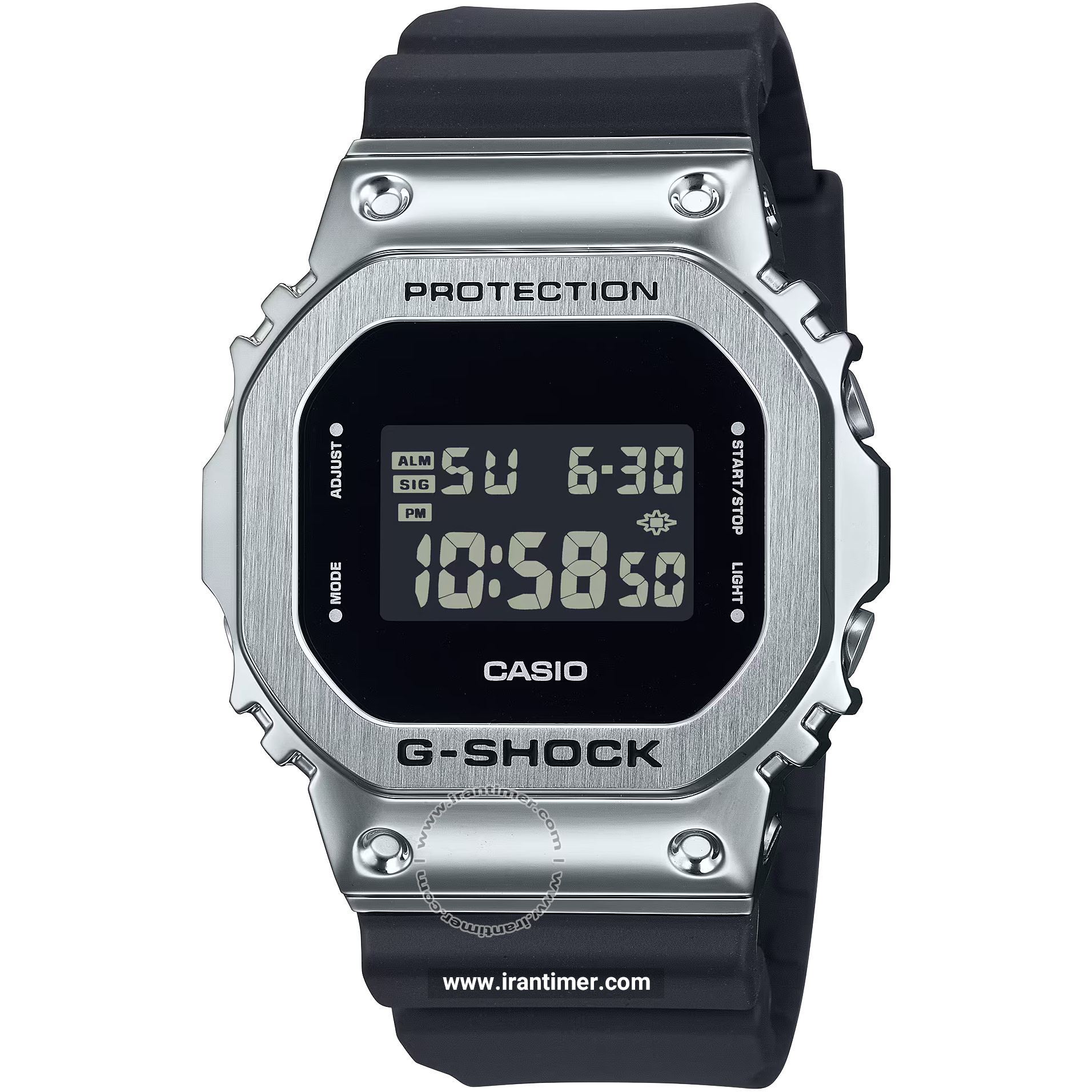قیمت و خرید ساعت مچی مردانه کاسیو (CASIO) جی شاک مدل GM-5600U-1DR اسپرت | اورجینال و اصلی