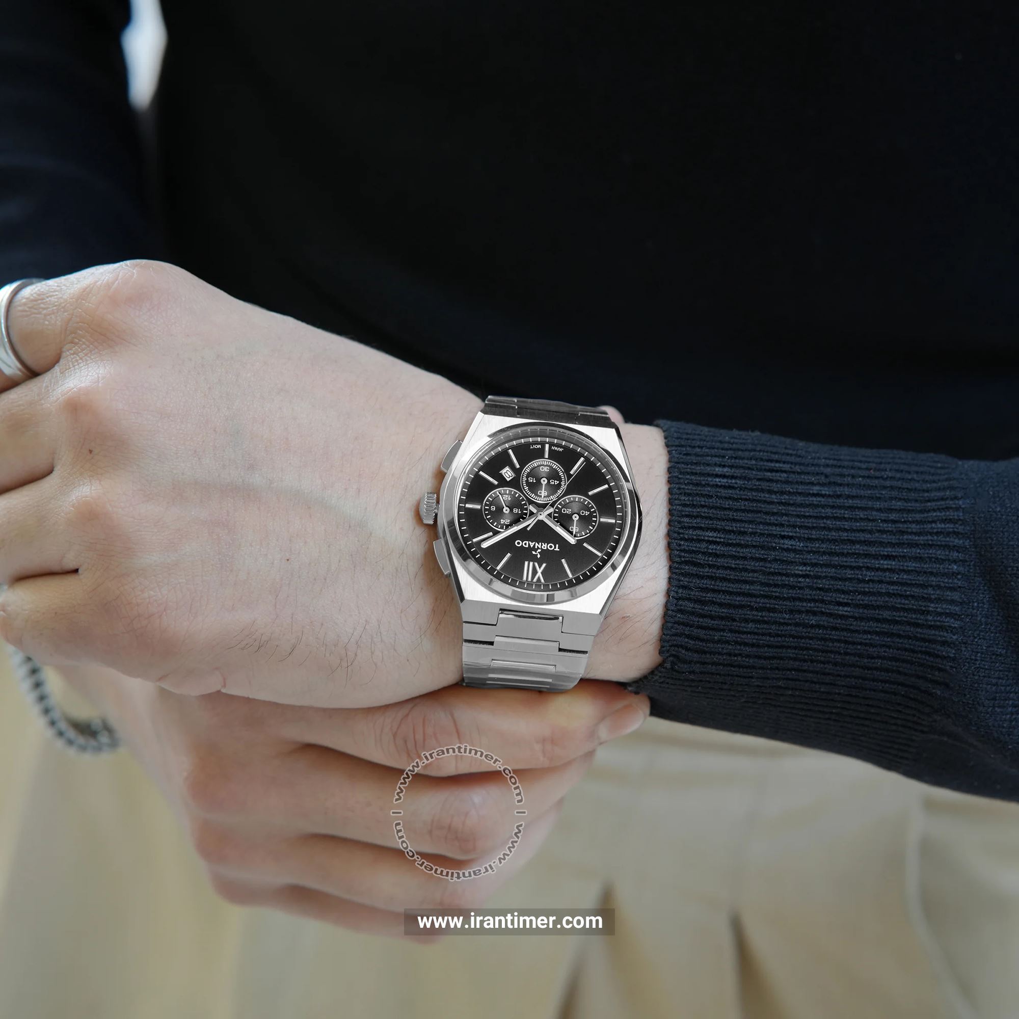 قیمت و خرید ساعت مچی مردانه تورنادو(Tornado) مدل T24105-SBSB کلاسیک | اورجینال و اصلی