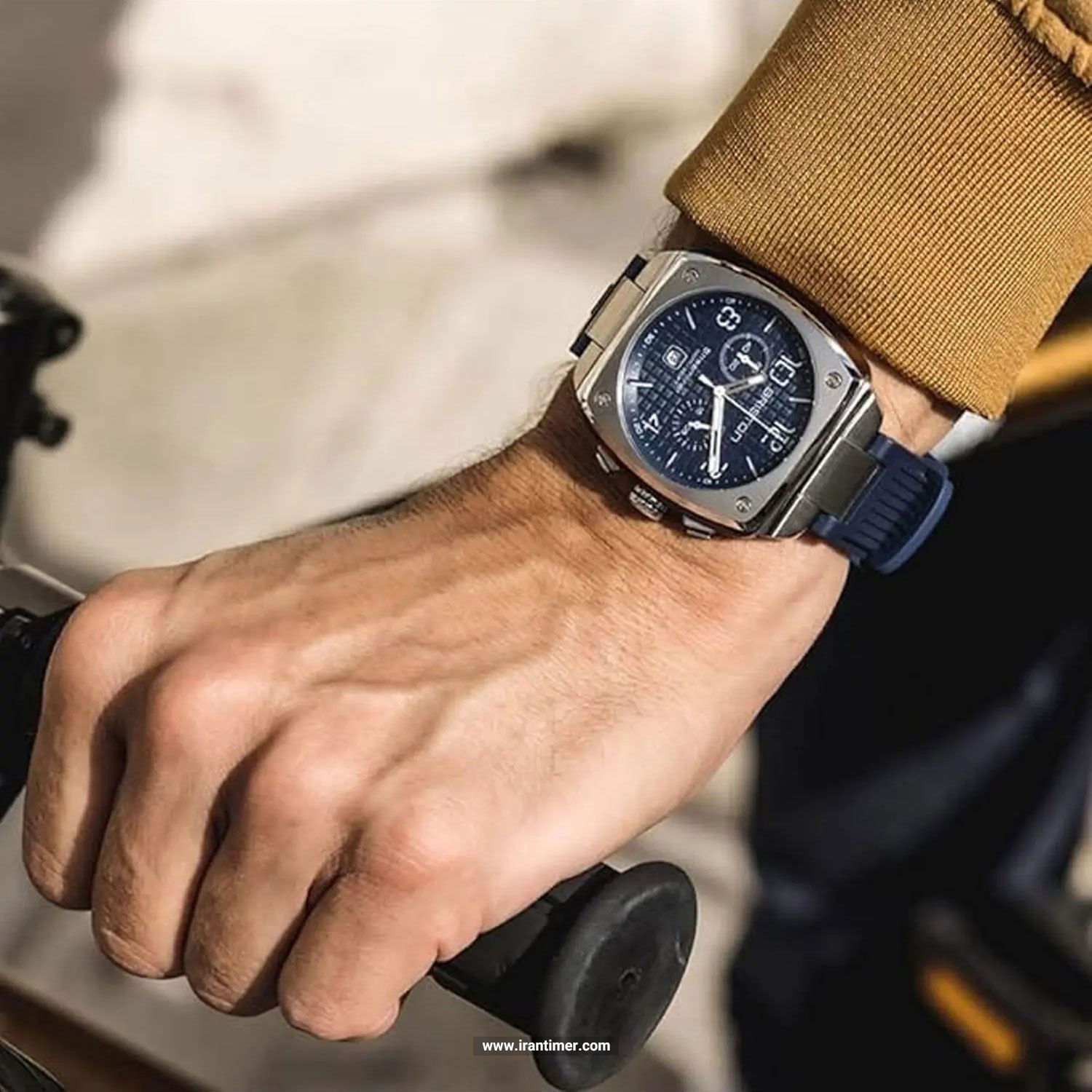 قیمت و خرید ساعت مچی مردانه بریستونن رست(BRISTON WRIST) مدل 22142.S.T.15.RNB اسپرت | اورجینال و اصلی