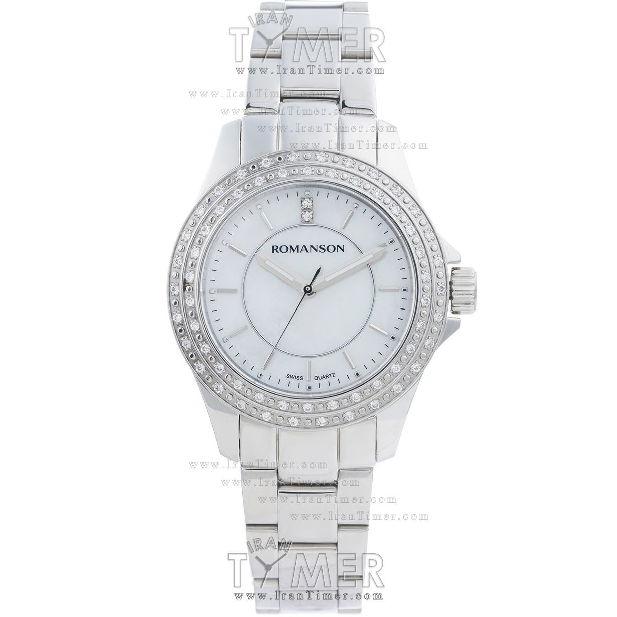 قیمت و خرید ساعت مچی زنانه رومانسون(ROMANSON) مدل RM1209QL1WM12W کلاسیک | اورجینال و اصلی