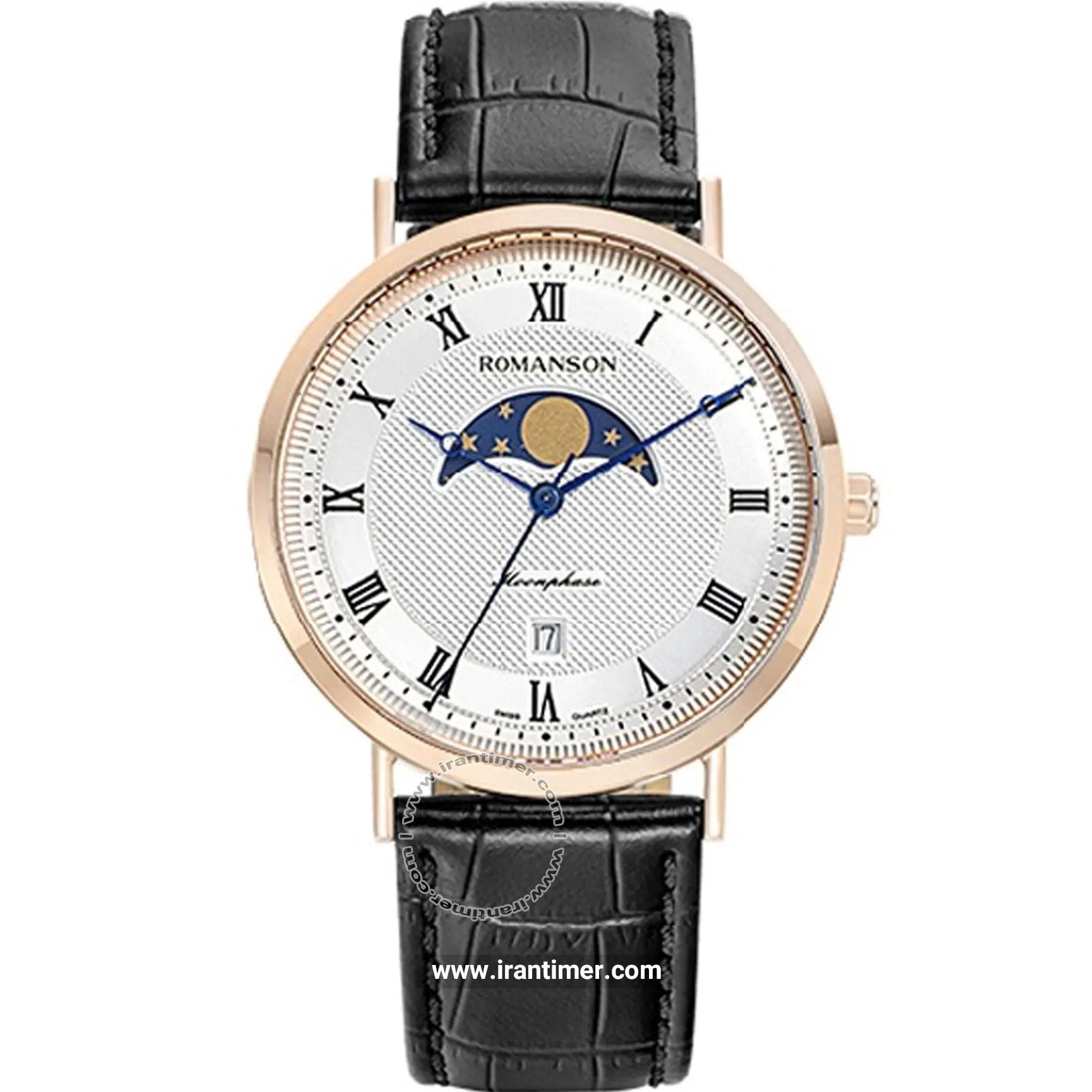 قیمت و خرید ساعت مچی مردانه رومانسون(ROMANSON) مدل TL1B24DMNRAS5U-W کلاسیک | اورجینال و اصلی