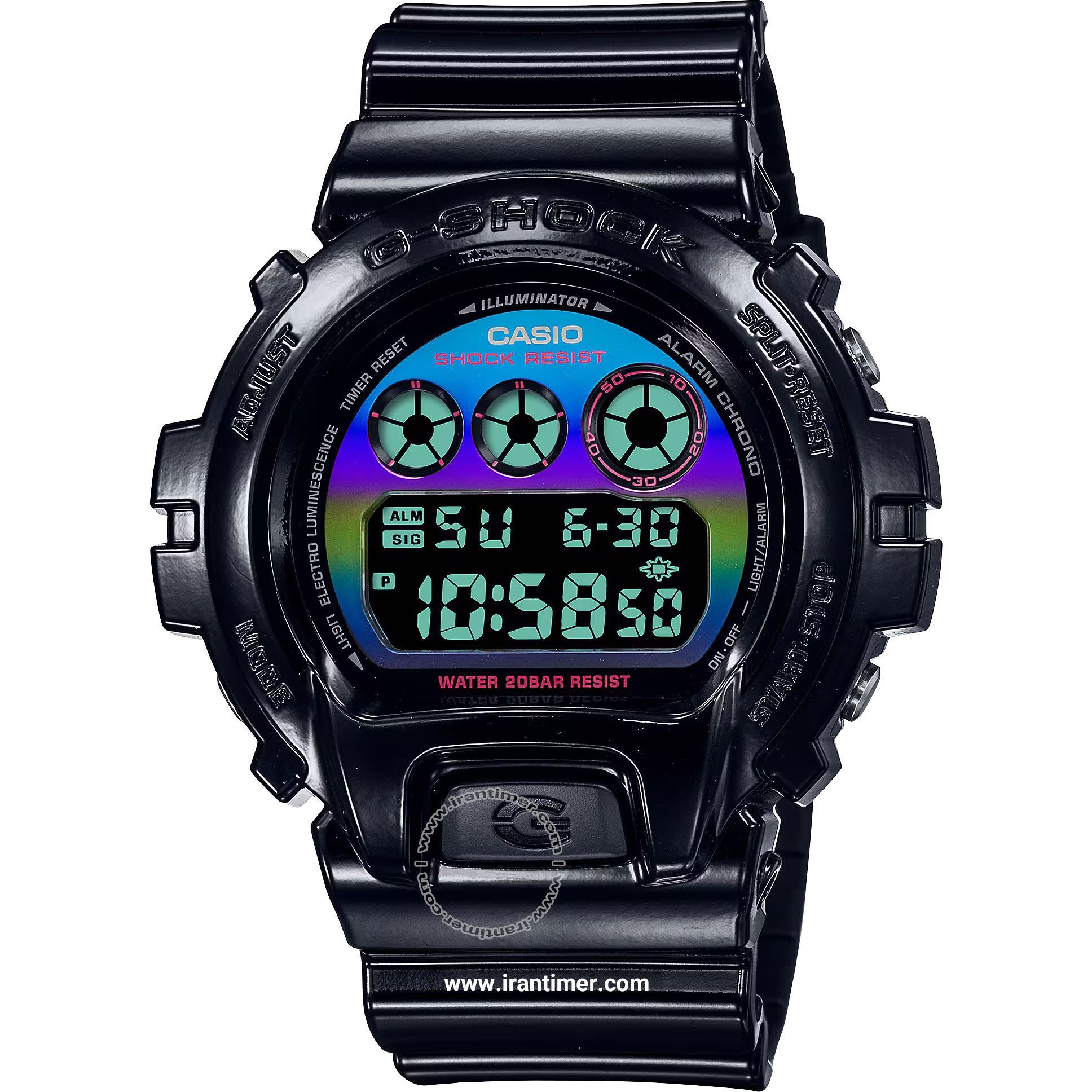 قیمت و خرید ساعت مچی مردانه کاسیو (CASIO) جی شاک مدل DW-6900RGB-1DR اسپرت | اورجینال و اصلی