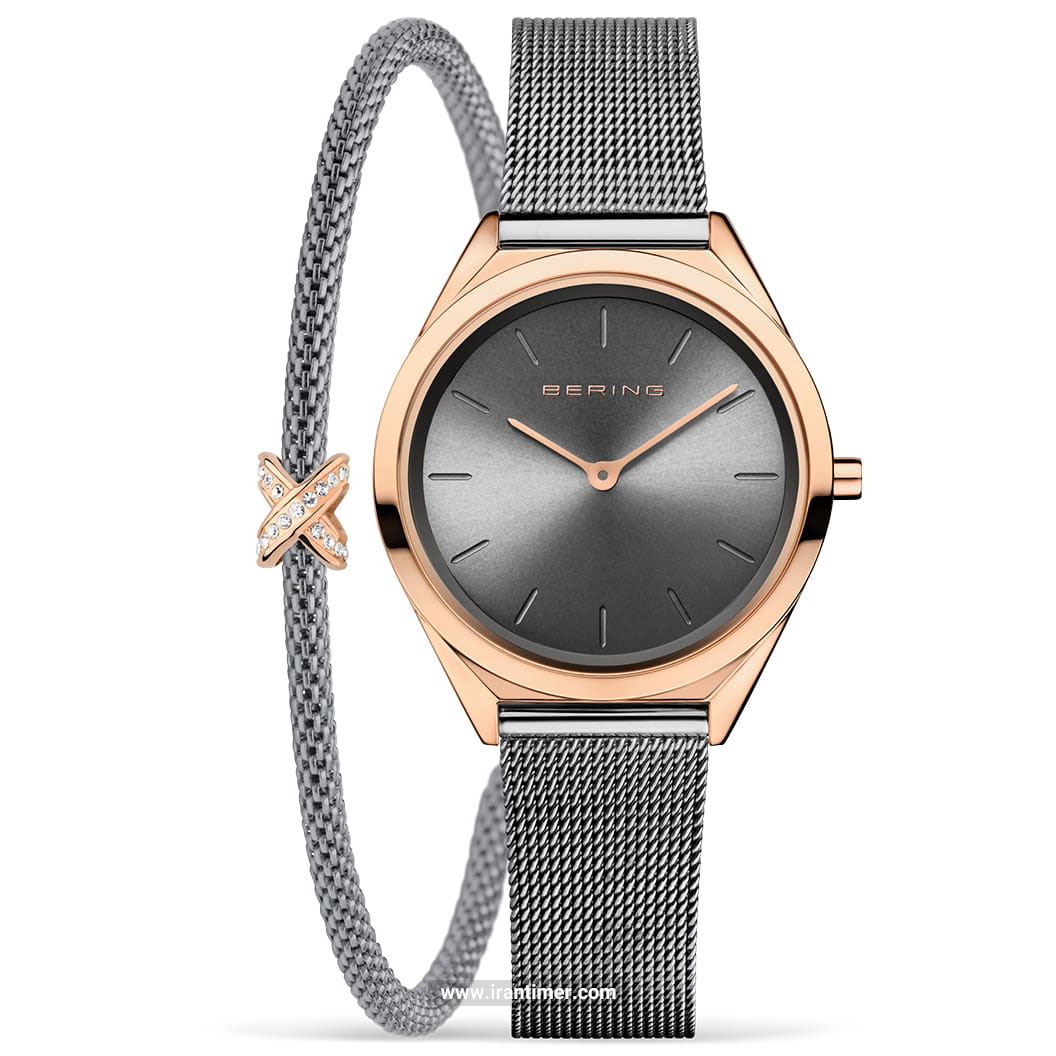 قیمت و خرید ساعت مچی زنانه برینگ(BERING) مدل B17031-369-GWP190 کلاسیک فشن | اورجینال و اصلی