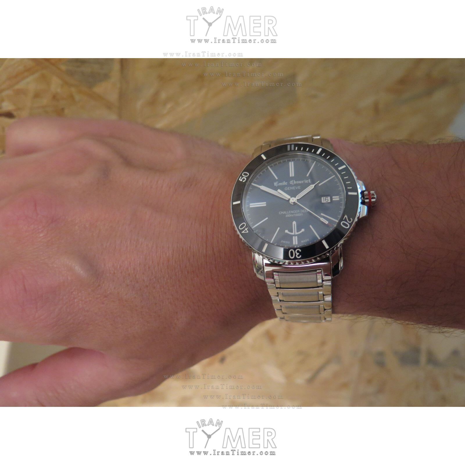 قیمت و خرید ساعت مچی مردانه امیل شوریه(EMILE CHOURIET) مدل 08.1169.G.6.AW.58.6 کلاسیک اسپرت | اورجینال و اصلی