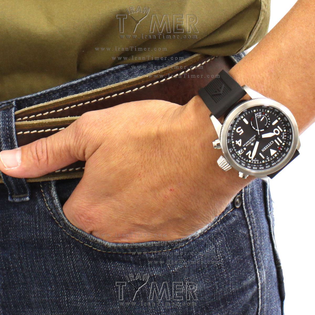 قیمت و خرید ساعت مچی مردانه سیتیزن(CITIZEN) مدل CC3060-10E اسپرت | اورجینال و اصلی