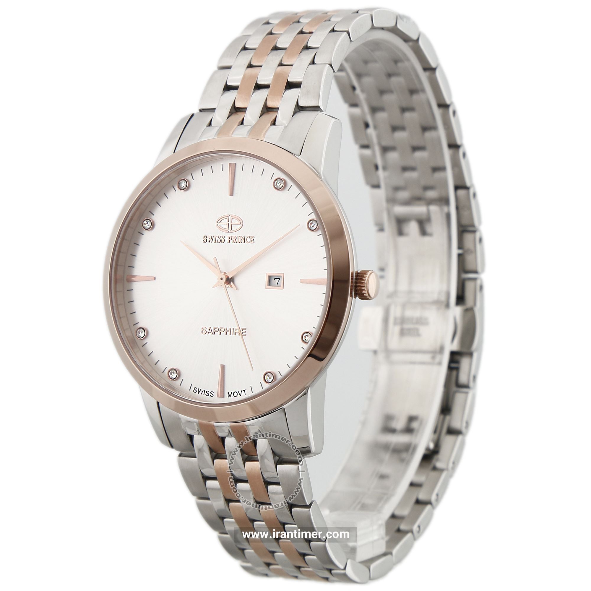 قیمت و خرید ساعت مچی مردانه سوئیس پرنس(Swiss Prince) مدل 2001G-MEN-SILVER کلاسیک | اورجینال و اصلی