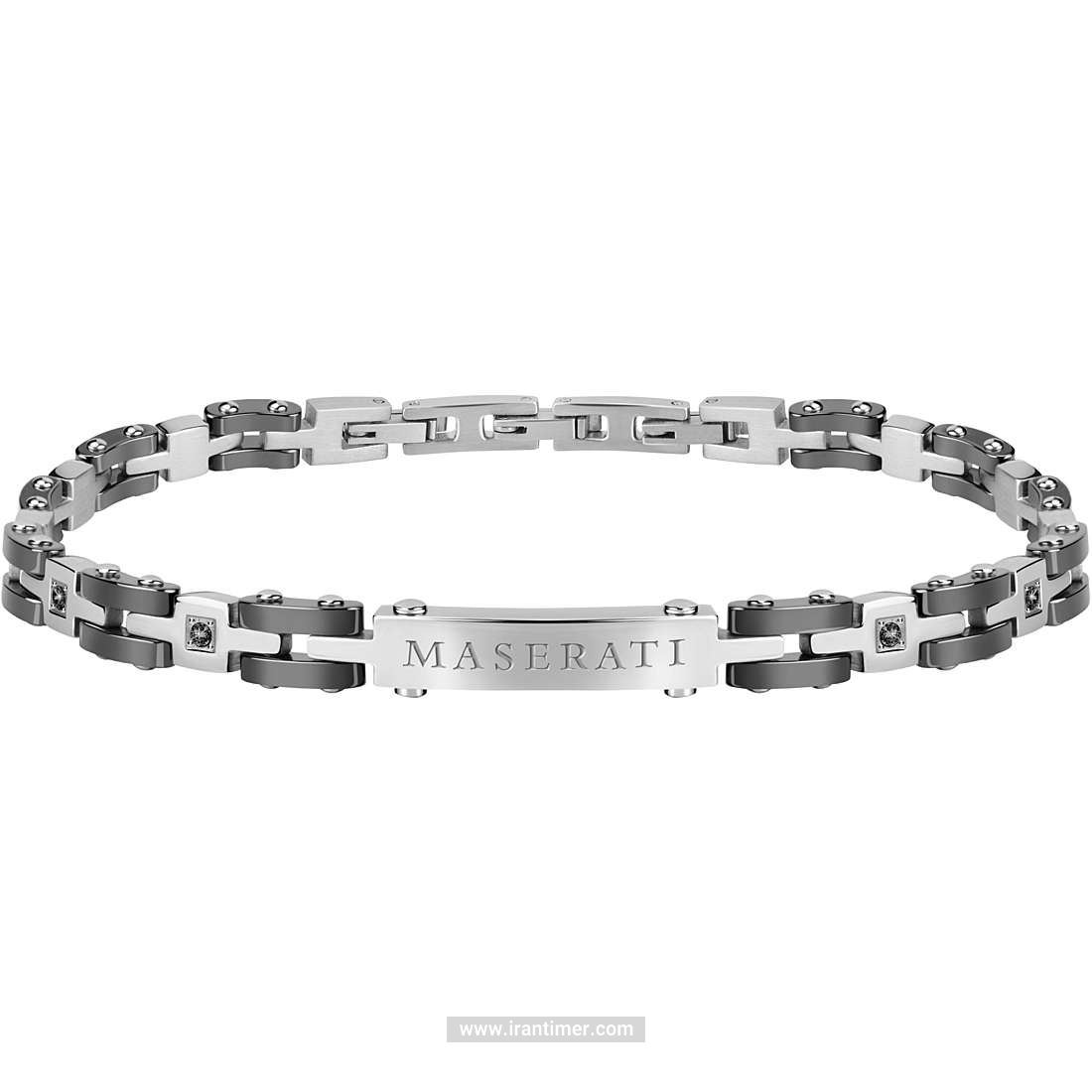 قیمت و خرید دستبند باز مردانه مازراتی(MASERATI) مدل JM219AQH11 کلاسیک | اورجینال و اصلی