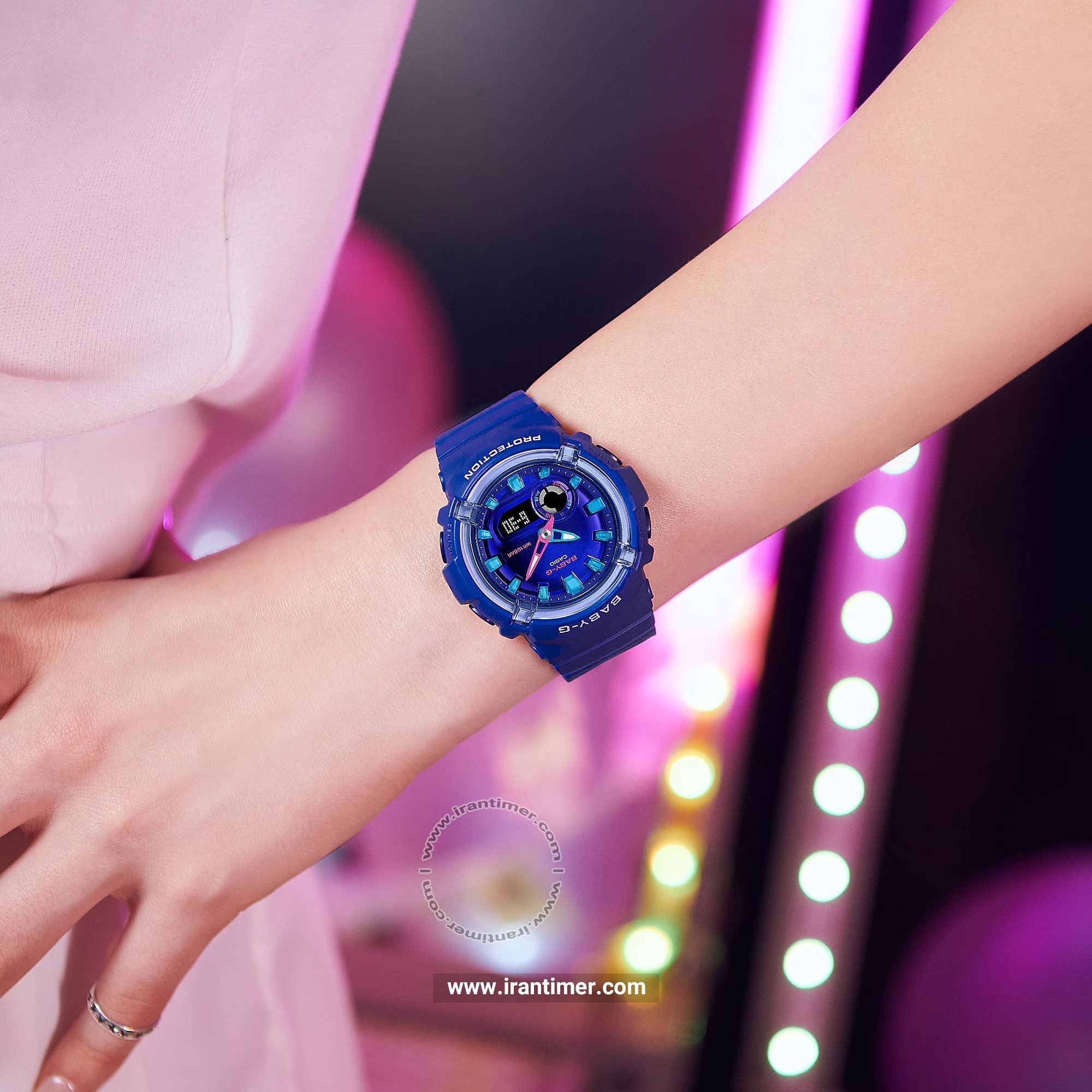 قیمت و خرید ساعت مچی کاسیو (CASIO) بیبی جی مدل BGA-280DN-2ADR اسپرت | اورجینال و اصلی