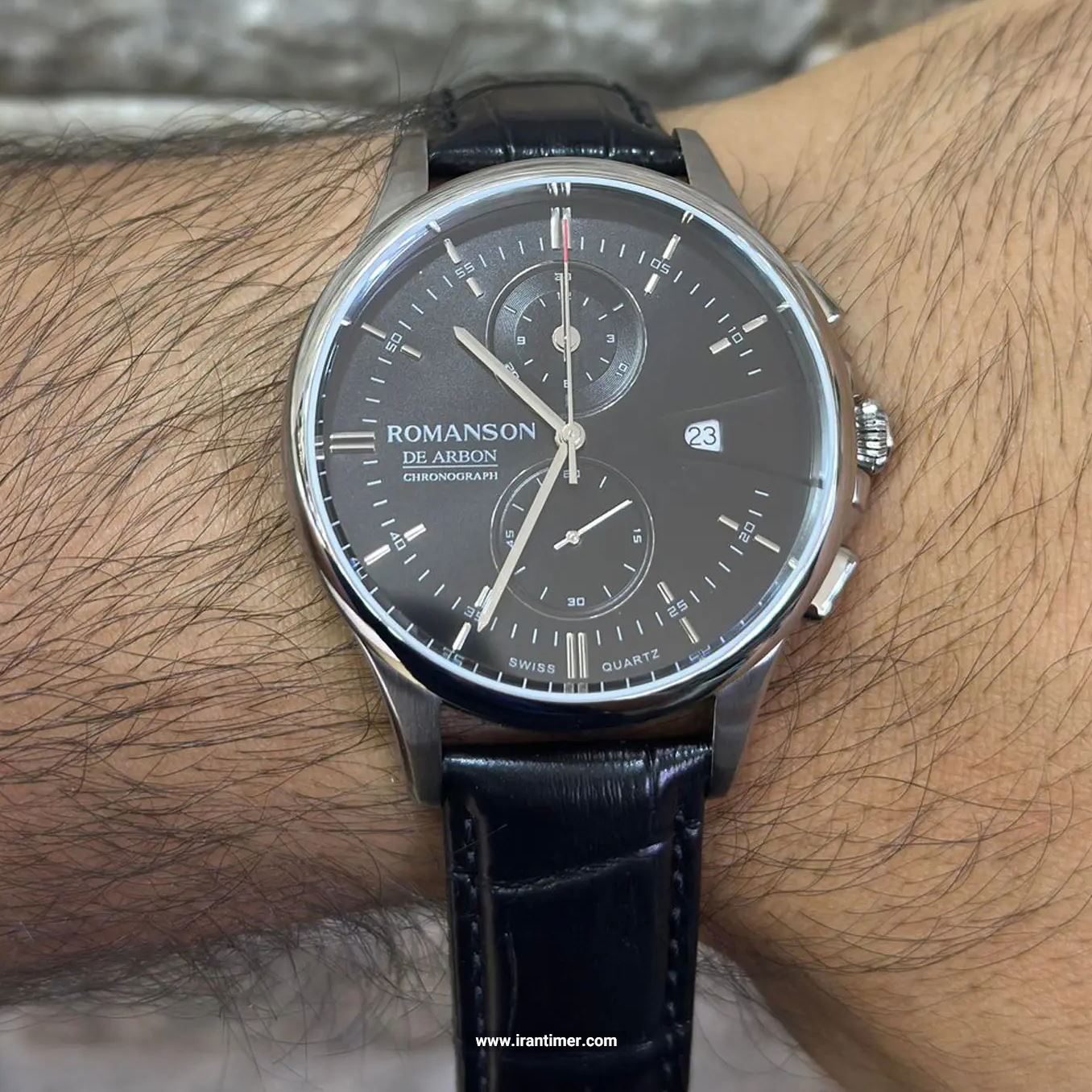 قیمت و خرید ساعت مچی مردانه رومانسون(ROMANSON) مدل CB5A09HMBWA3R5-BK کلاسیک | اورجینال و اصلی