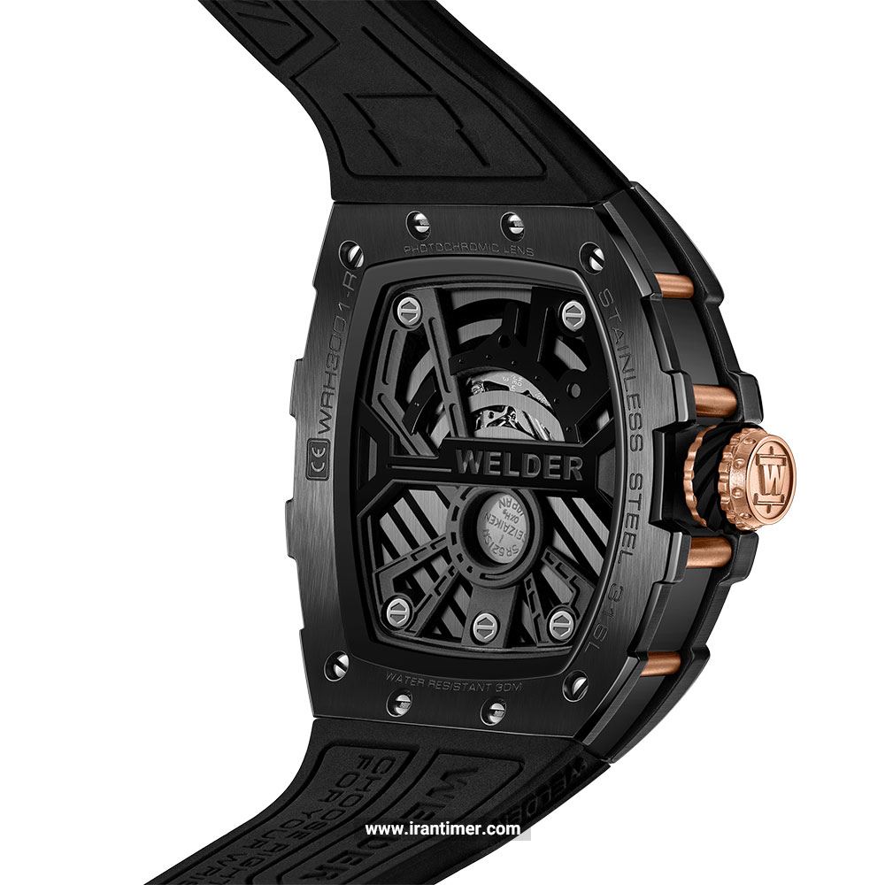 قیمت و خرید ساعت مچی مردانه ولدر(WELDER) مدل WRH3001-R اسپرت | اورجینال و اصلی