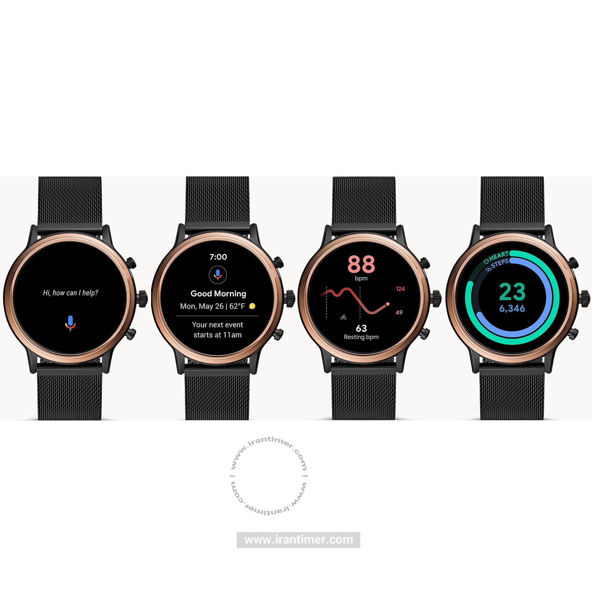 قیمت و خرید ساعت مچی مردانه فسیل(FOSSIL) مدل FTW6036J کلاسیک | اورجینال و اصلی