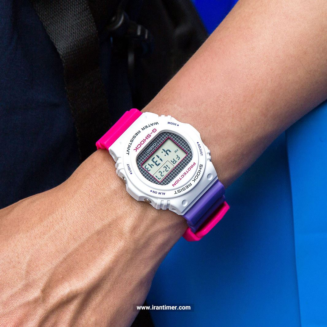 قیمت و خرید ساعت مچی مردانه زنانه کاسیو (CASIO) جی شاک مدل DW-5700THB-7DR اسپرت | اورجینال و اصلی