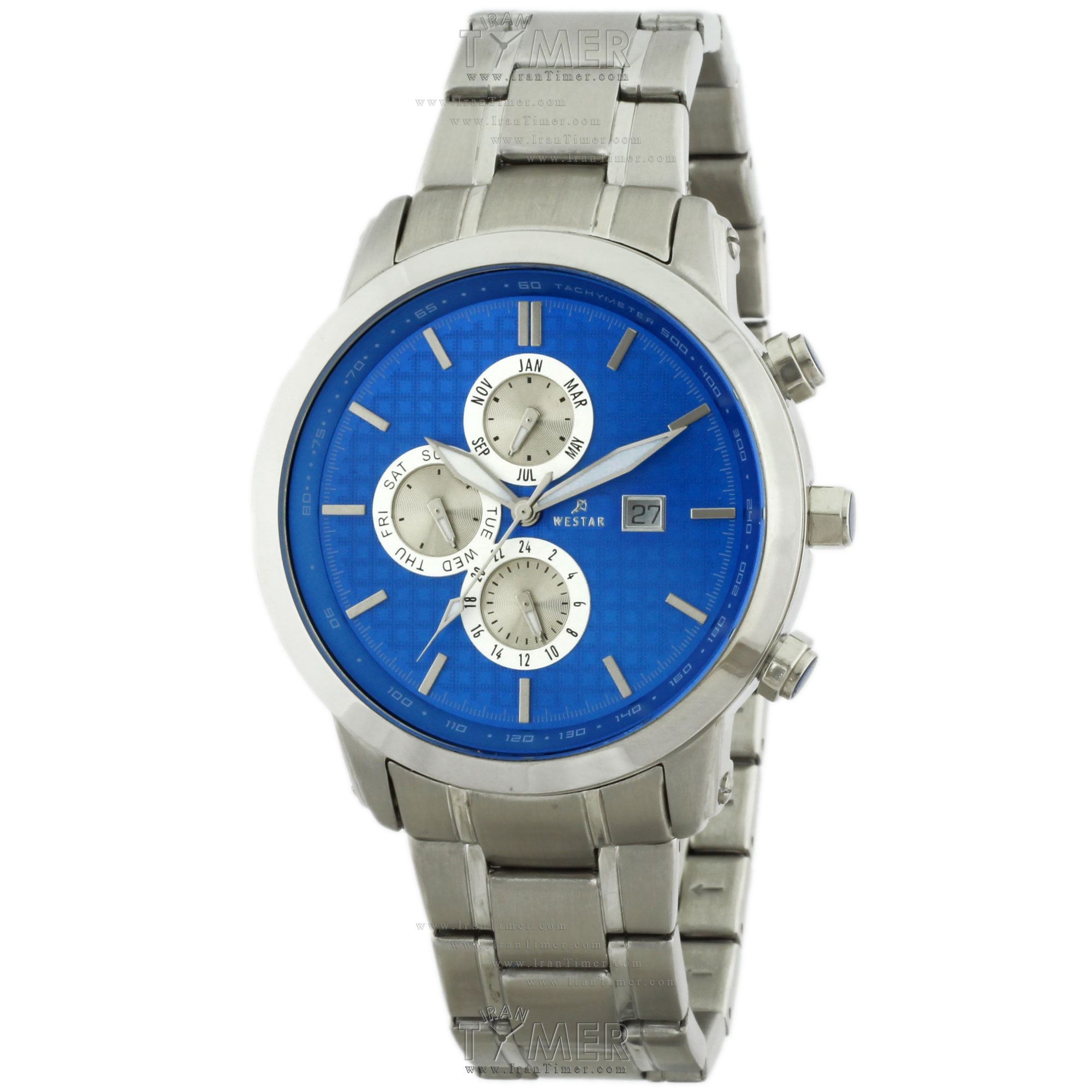 قیمت و خرید ساعت مچی مردانه وستار(WESTAR) مدل 5744STN304 کلاسیک اسپرت | اورجینال و اصلی