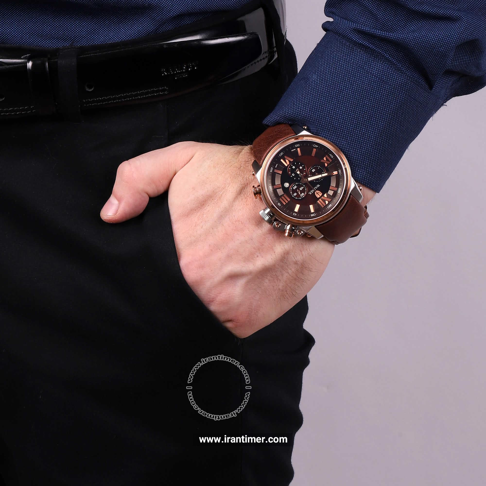 قیمت و خرید ساعت مچی مردانه واینر(WAINER) مدل WA.10991-A کلاسیک | اورجینال و اصلی