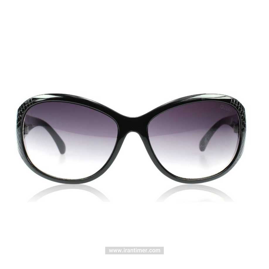 قیمت و خرید عینک آفتابی زنانه کلاسیک (guess) مدل GU 7309 BLK 35 | اورجینال و اصلی