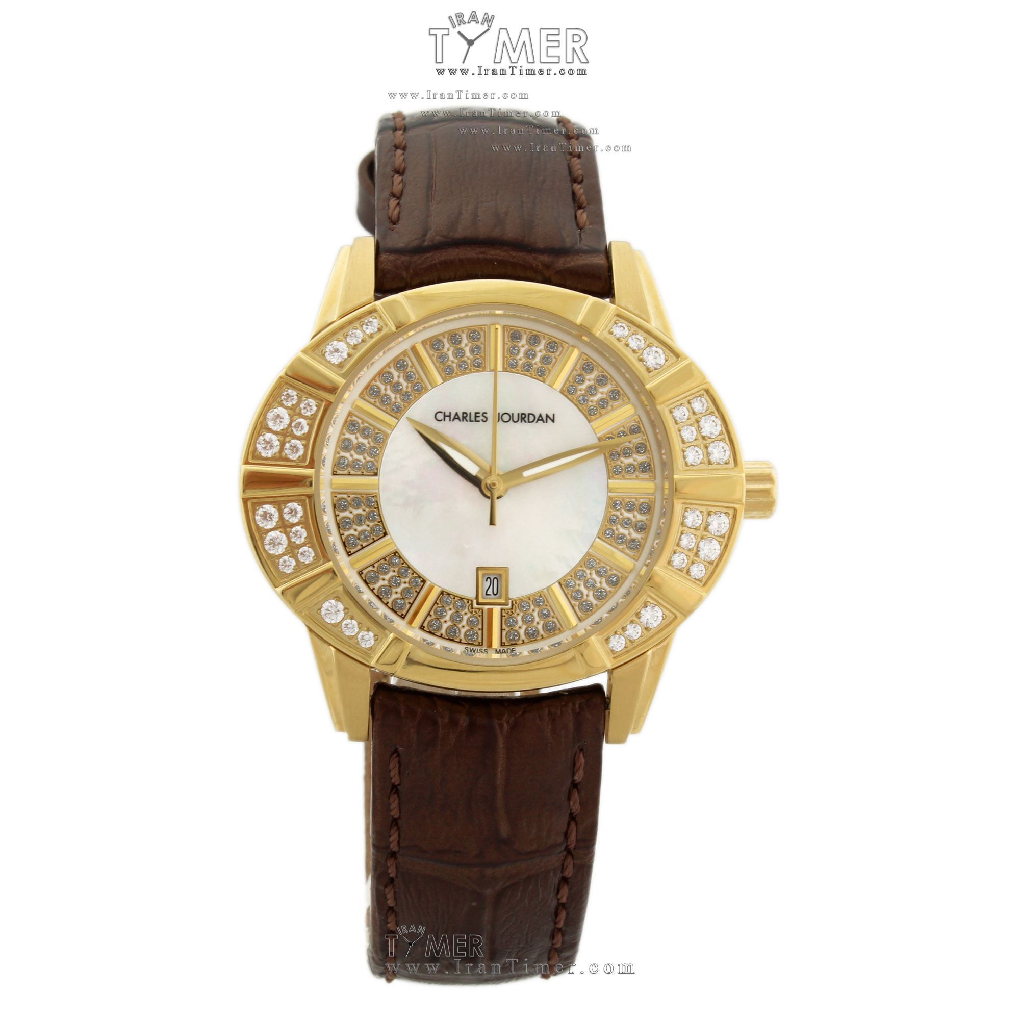 قیمت و خرید ساعت مچی مردانه چارلز جردن(CHARLES JOURDAN Paris) مدل 185-21-6 کلاسیک | اورجینال و اصلی