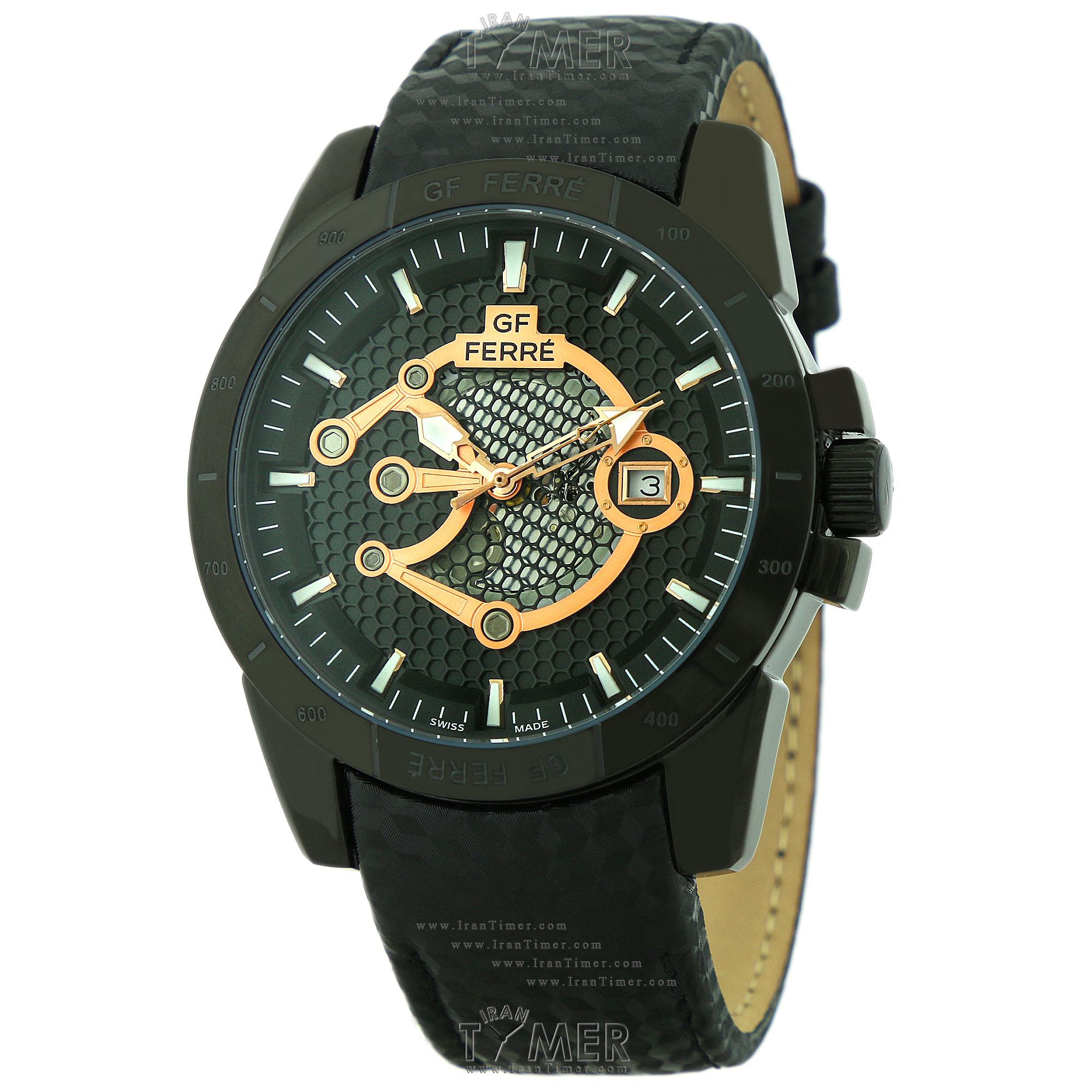 قیمت و خرید ساعت مچی مردانه جی اف فره(GF FERRE) مدل GF.BK1110.5.1 کلاسیک اسپرت | اورجینال و اصلی