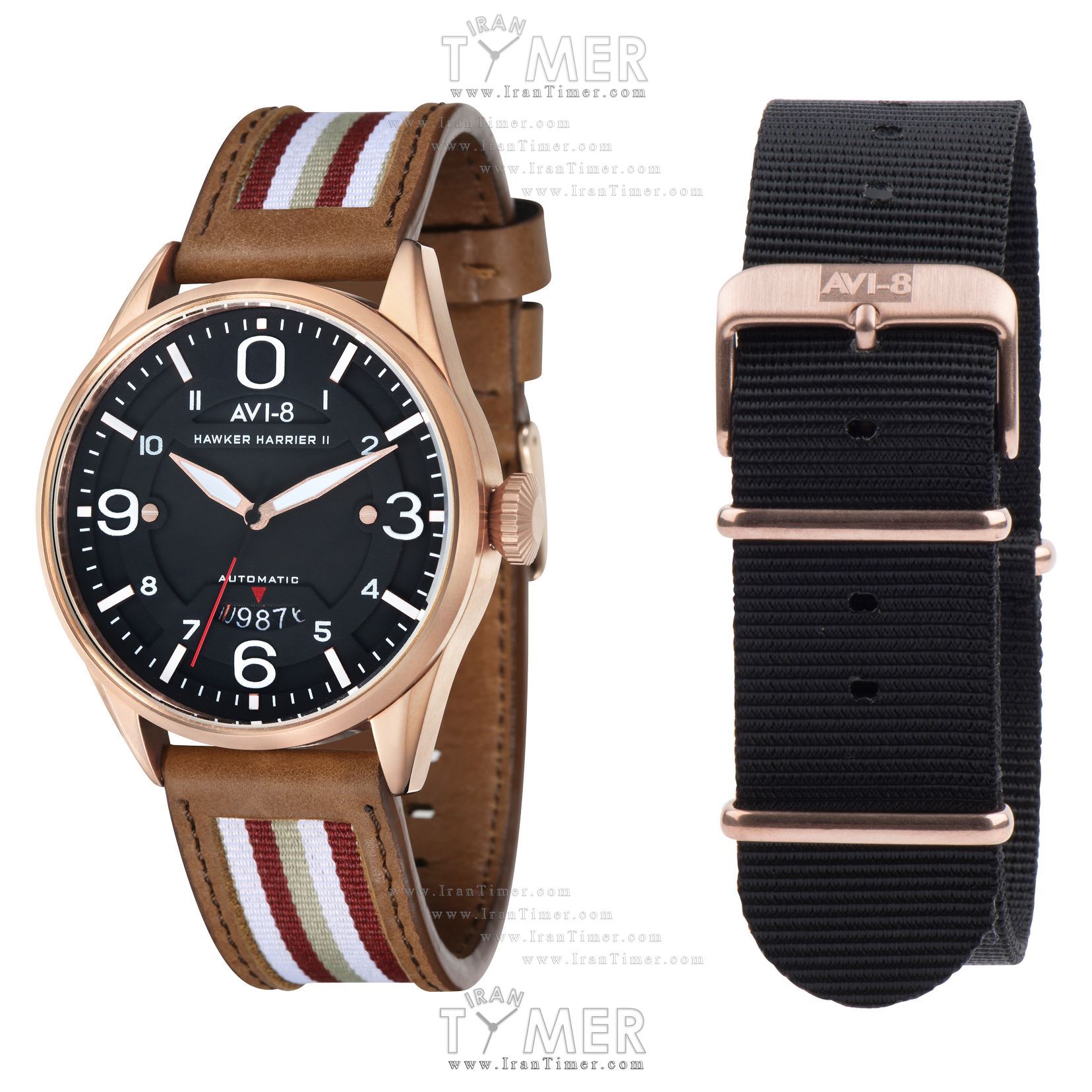 قیمت و خرید ساعت مچی مردانه ای وی ایت(AVI-8) مدل AV-4040-04 کلاسیک اسپرت | اورجینال و اصلی