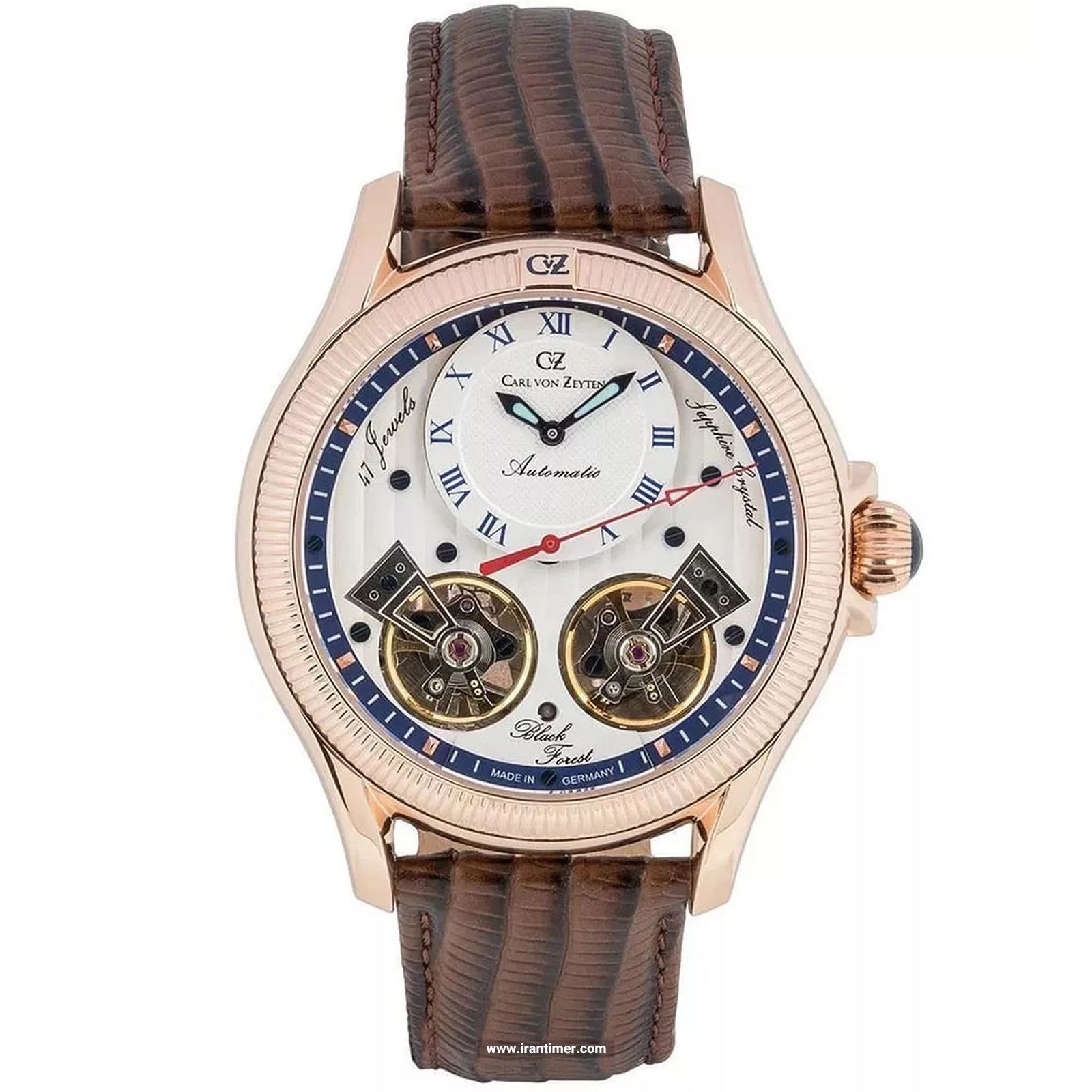 قیمت و خرید ساعت مچی مردانه کارل ون زیتن(CARL VON ZEYTEN) مدل CVZ0084RWHS کلاسیک | اورجینال و اصلی