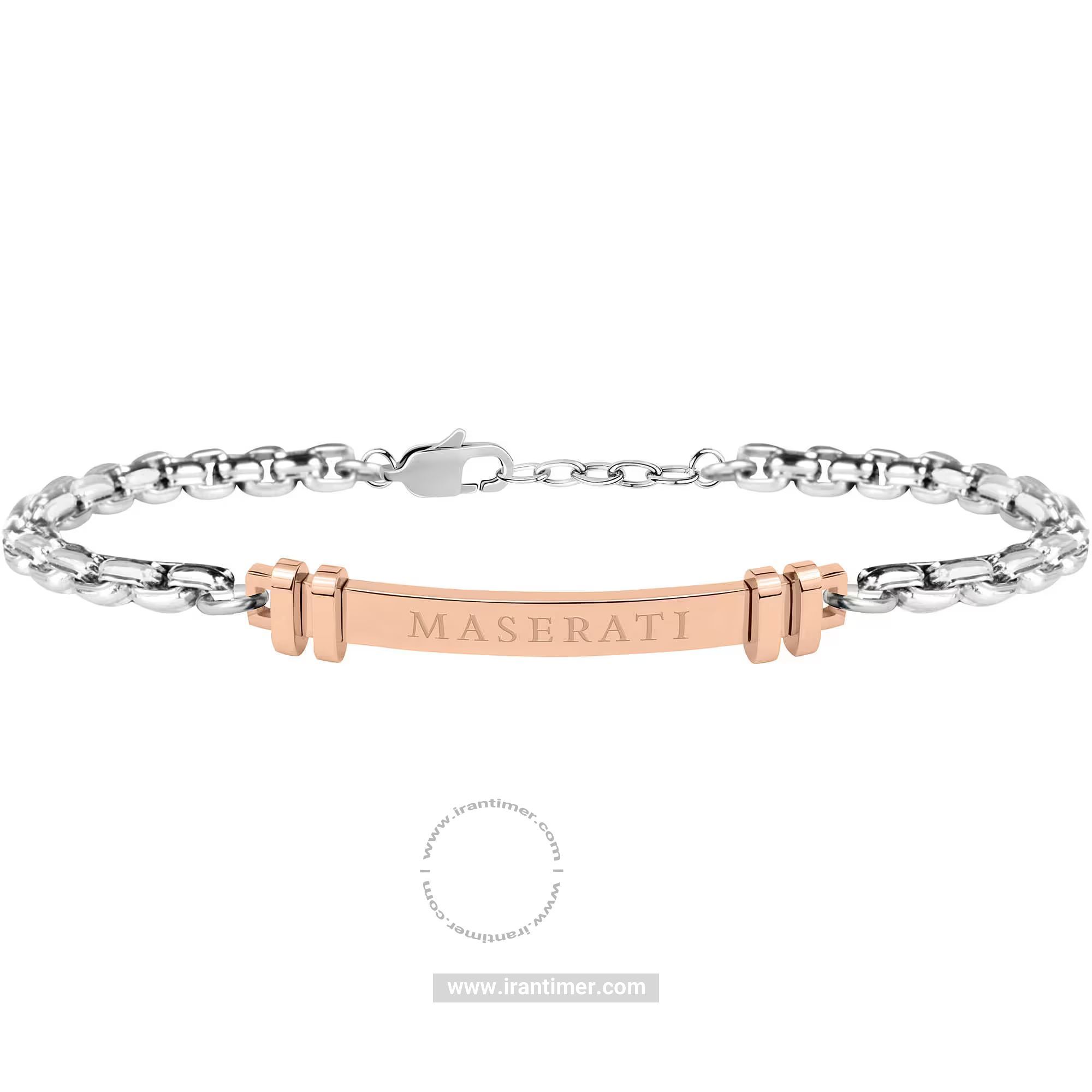 قیمت و خرید دستبند باز مردانه مازراتی(MASERATI) مدل JM418ANL02 کلاسیک | اورجینال و اصلی
