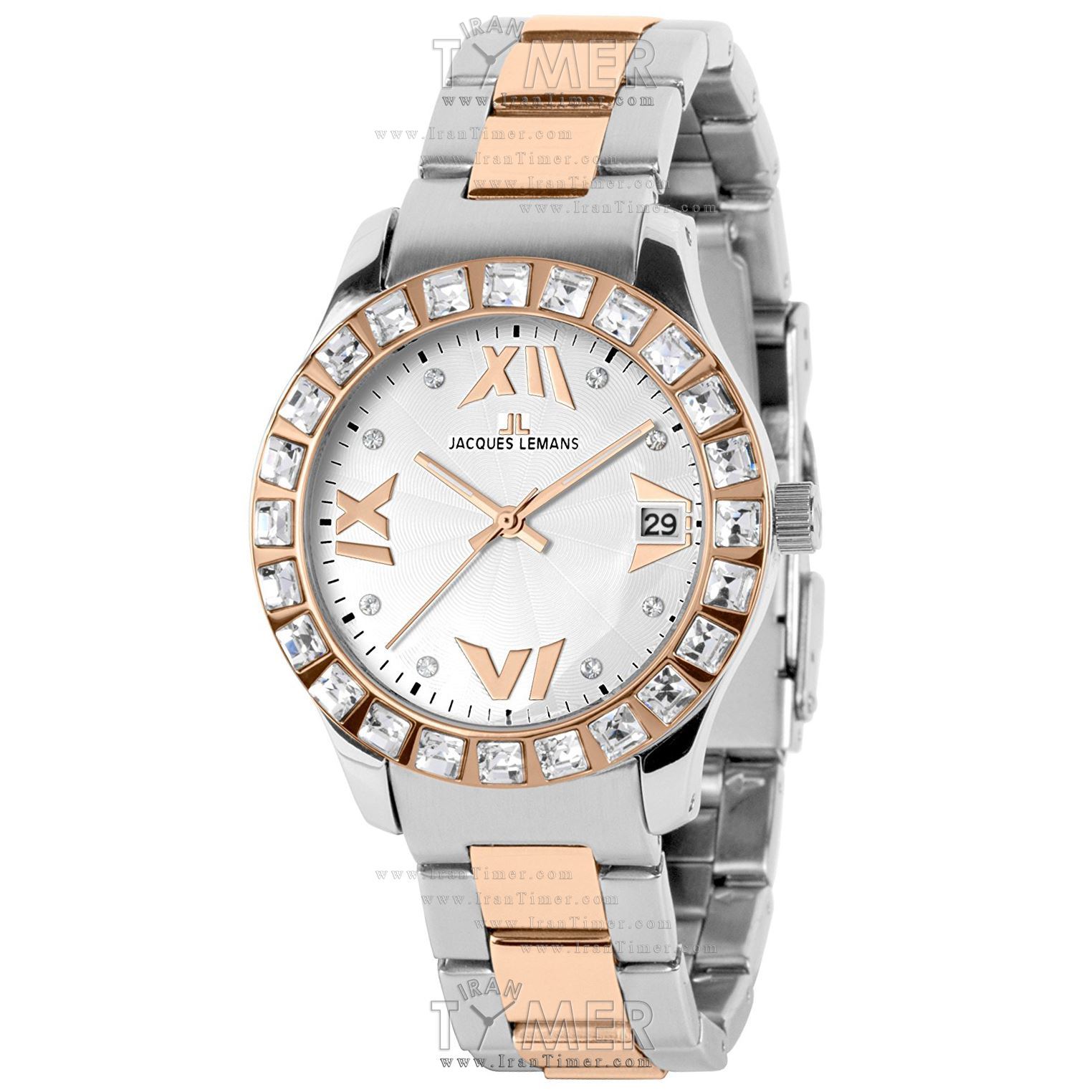 قیمت و خرید ساعت مچی زنانه ژاک لمن(JACQUES LEMANS) مدل 1-1517N کلاسیک | اورجینال و اصلی