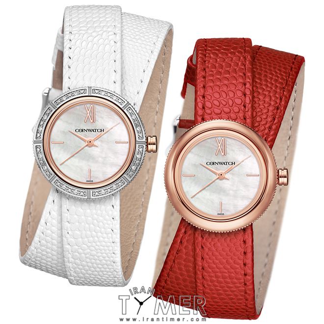 قیمت و خرید ساعت مچی زنانه کوین واچ(COINWATCH) مدل C174RRD کلاسیک | اورجینال و اصلی
