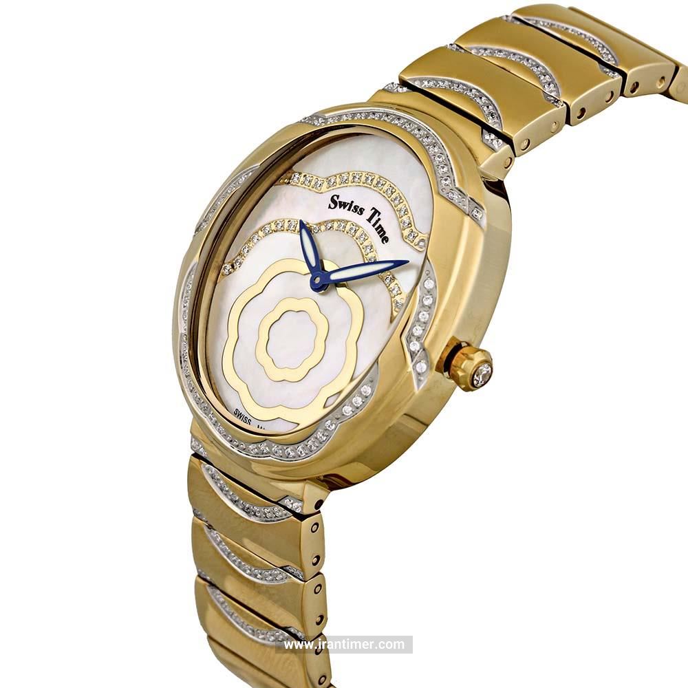 قیمت و خرید ساعت مچی زنانه سوئیس تایم(SWISS TIME) مدل ST 561-GP فشن | اورجینال و اصلی