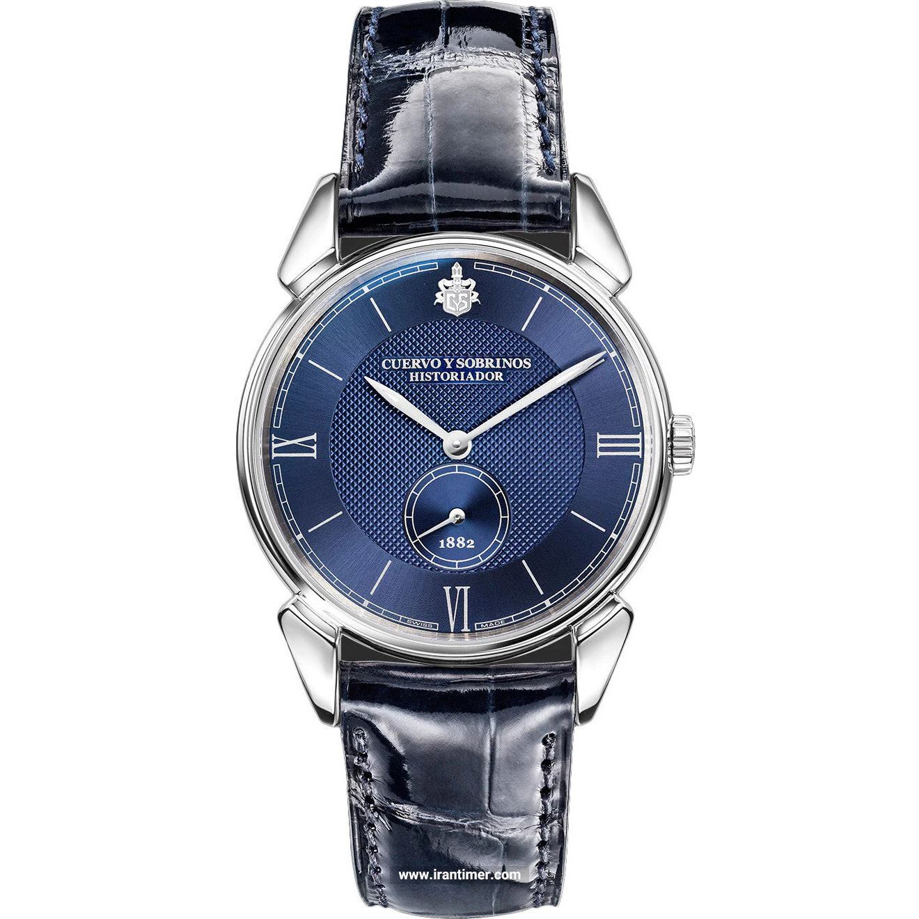 قیمت و خرید ساعت مچی مردانه کوئروی سابرینوس(Cuervo y Sobrinos) مدل 3130.1BB کلاسیک | اورجینال و اصلی
