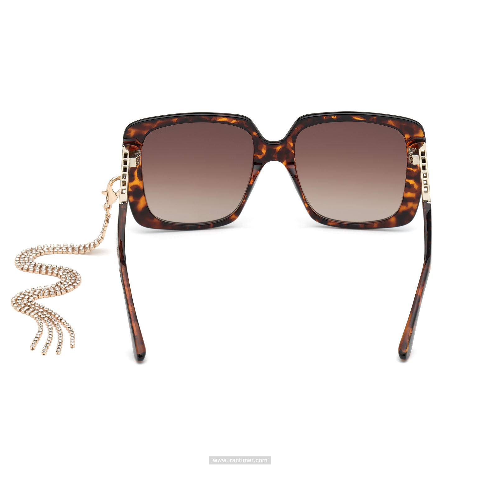 قیمت و خرید عینک آفتابی زنانه فشن (guess) مدل GU 7689 52F 55 | اورجینال و اصلی