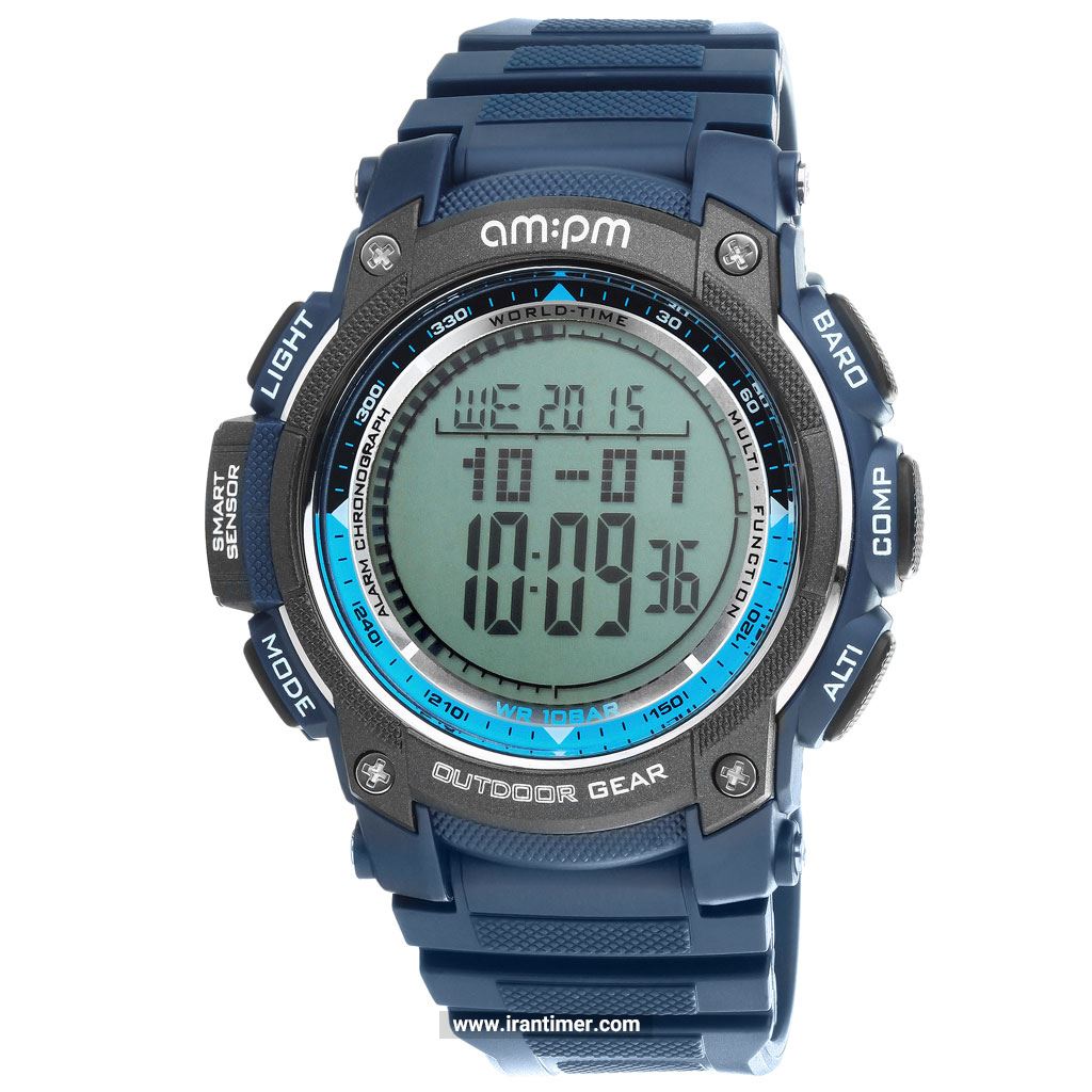 قیمت و خرید ساعت مچی مردانه ای ام پی ام(AM:PM) مدل PC167-G407 اسپرت | اورجینال و اصلی