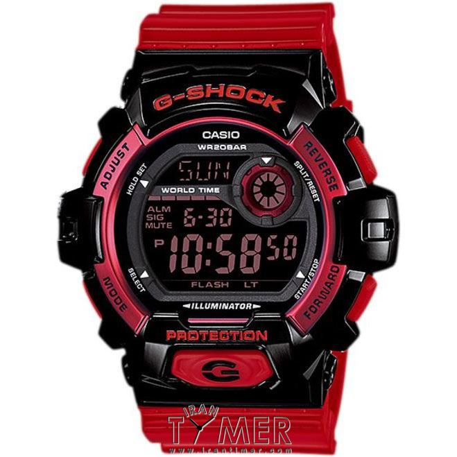 قیمت و خرید ساعت مچی مردانه کاسیو (CASIO) جی شاک مدل G-8900SC-1RDR اسپرت | اورجینال و اصلی