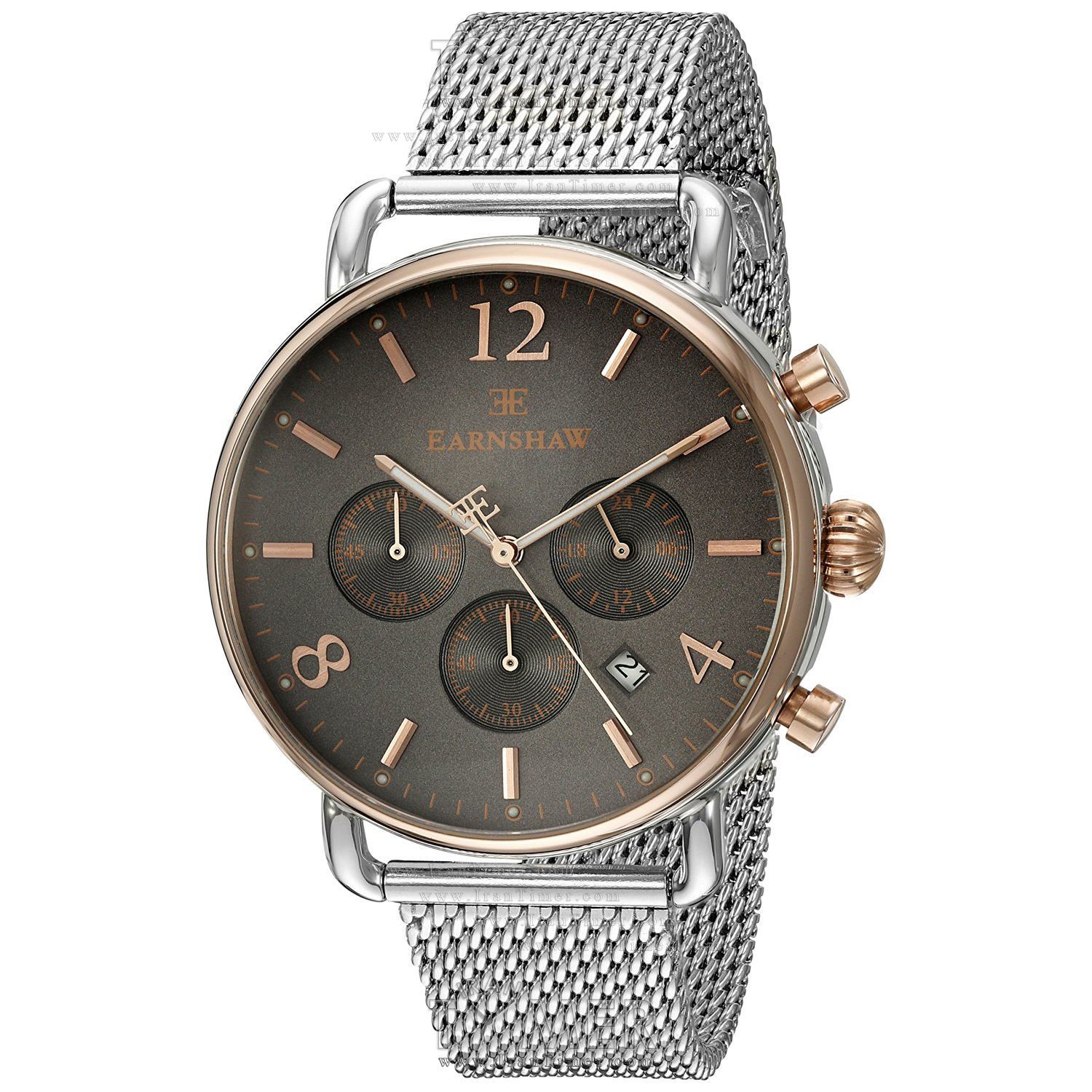 قیمت و خرید ساعت مچی مردانه ارنشا(EARNSHAW) مدل ES-8001-33 کلاسیک | اورجینال و اصلی