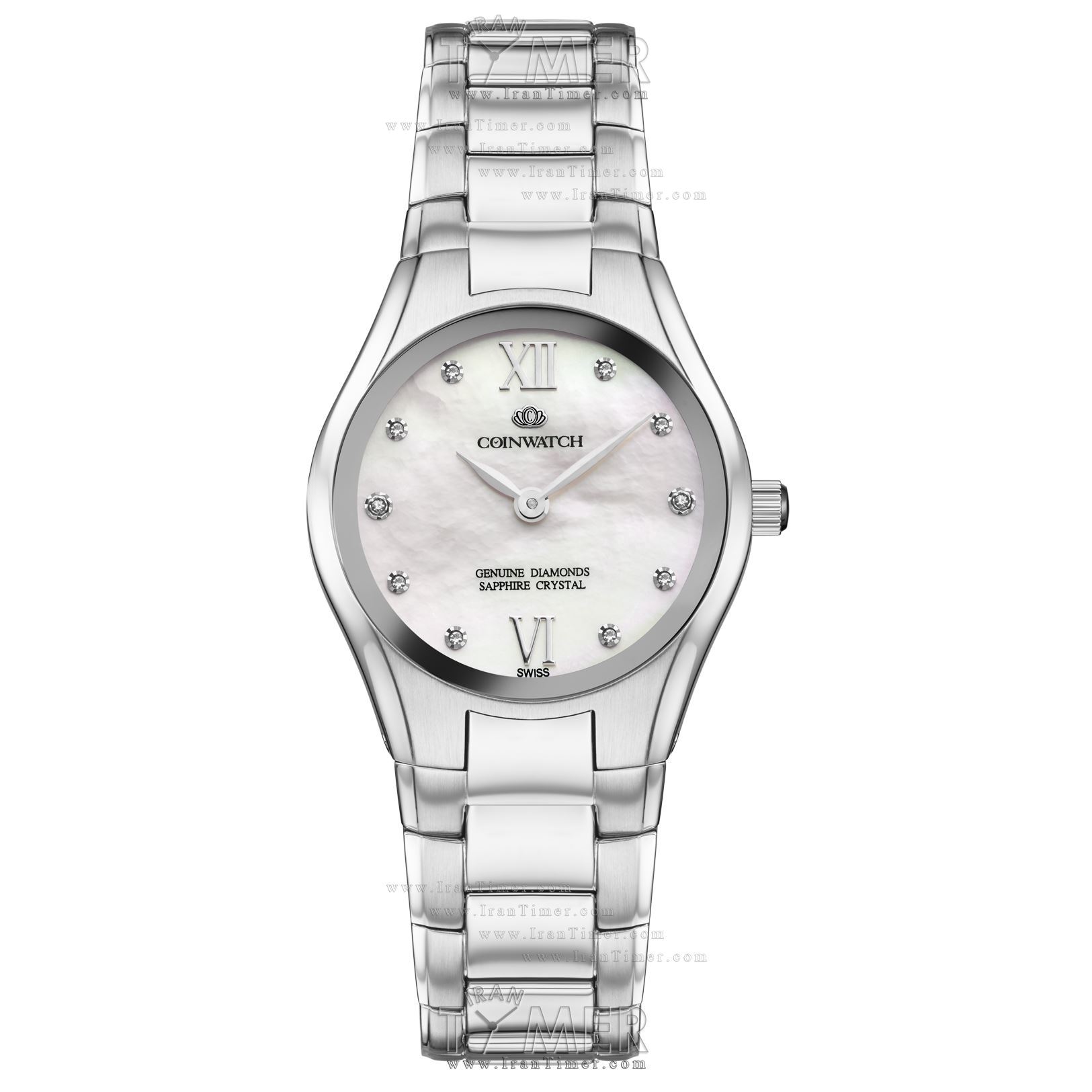 قیمت و خرید ساعت مچی زنانه کوین واچ(COINWATCH) مدل C168SWH کلاسیک | اورجینال و اصلی