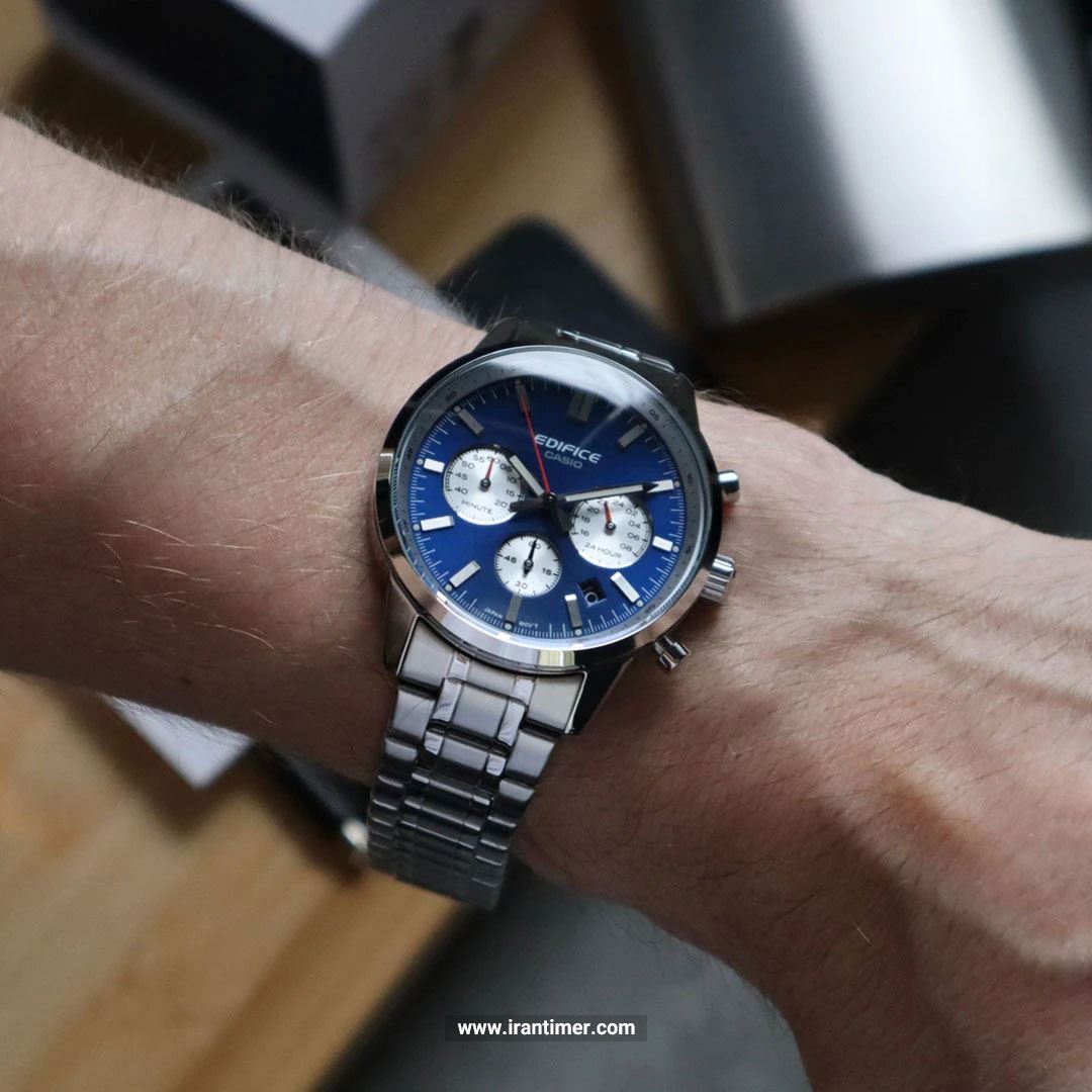 قیمت و خرید ساعت مچی مردانه کاسیو (CASIO) ادیفس(ادیفایس) مدل EFR-575D-2ADF کلاسیک | اورجینال و اصلی