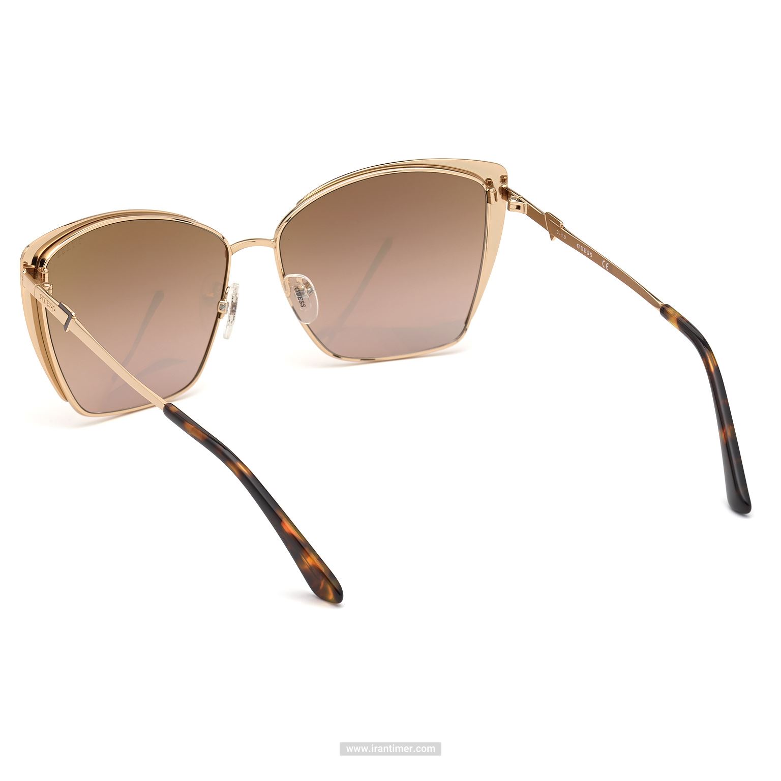 قیمت و خرید عینک آفتابی زنانه کلاسیک (guess) مدل GU 7743 48G 59 | اورجینال و اصلی
