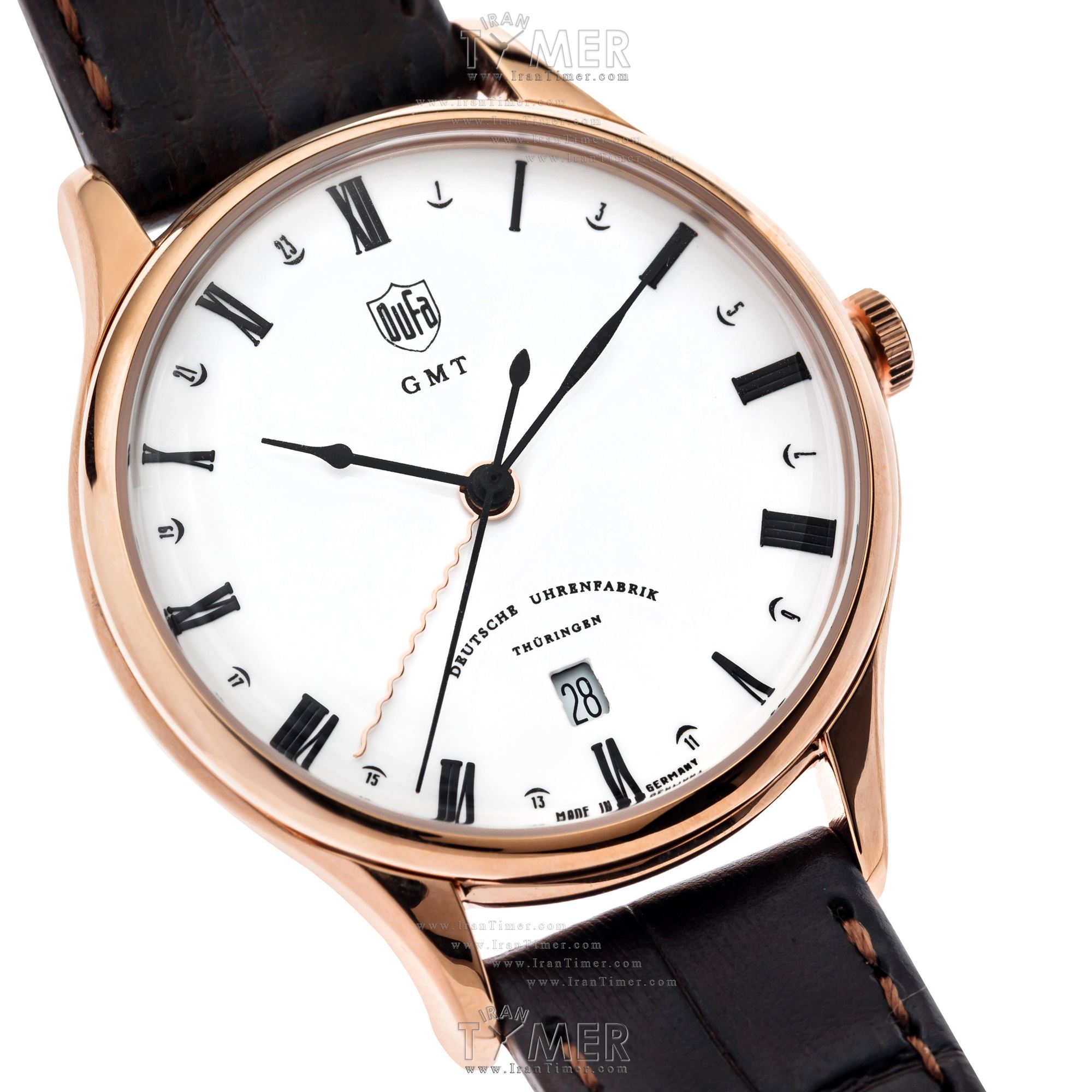 قیمت و خرید ساعت مچی مردانه زنانه دوفا(DUFA) مدل DF-9006-04 کلاسیک | اورجینال و اصلی