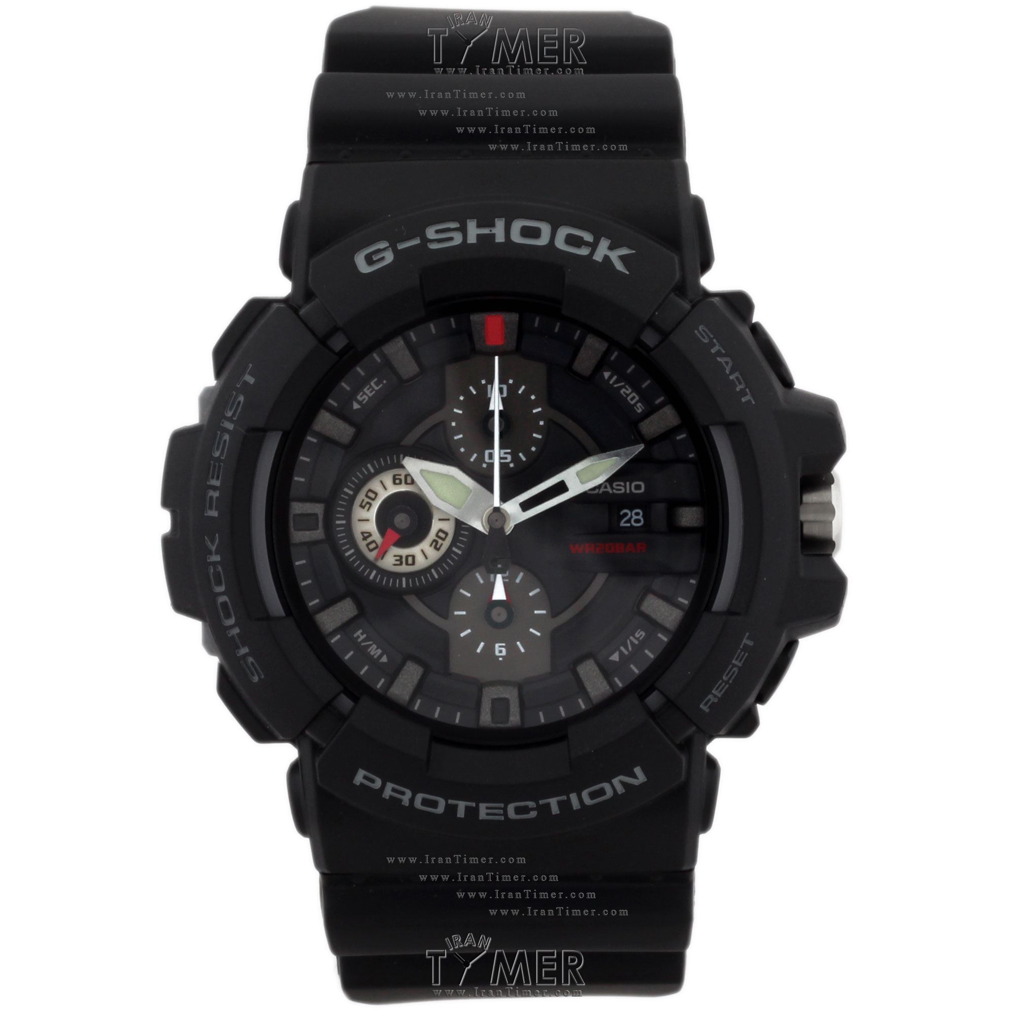 قیمت و خرید ساعت مچی مردانه کاسیو (CASIO) جی شاک مدل GAC-100-1ADR کلاسیک اسپرت | اورجینال و اصلی