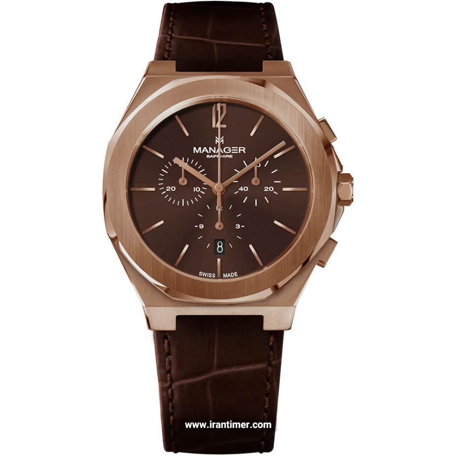 قیمت و خرید ساعت مچی مردانه منیجر(MANAGER) مدل MAN-RS-07-RL کلاسیک | اورجینال و اصلی