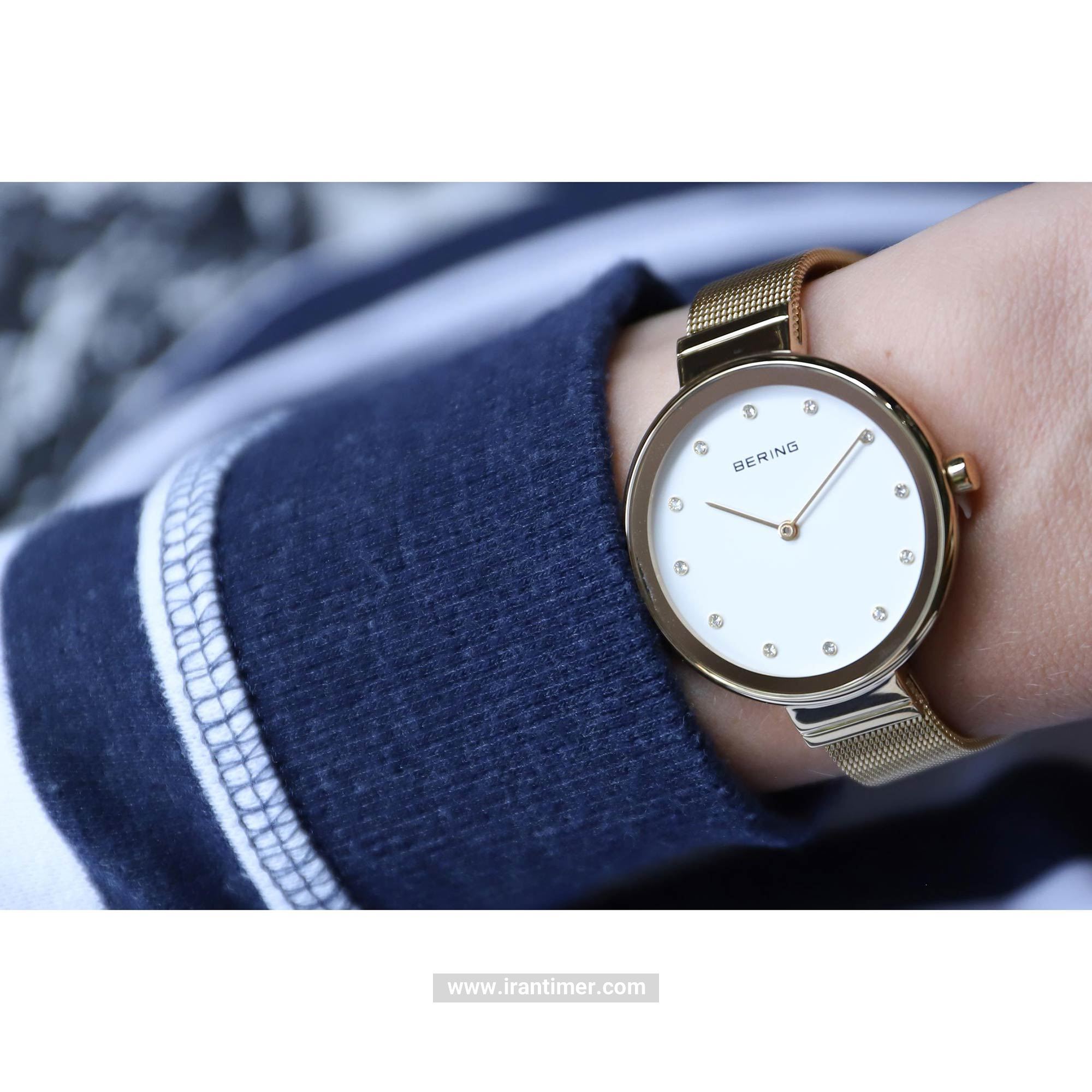 قیمت و خرید ساعت مچی زنانه برینگ(BERING) مدل B12034-334 کلاسیک | اورجینال و اصلی