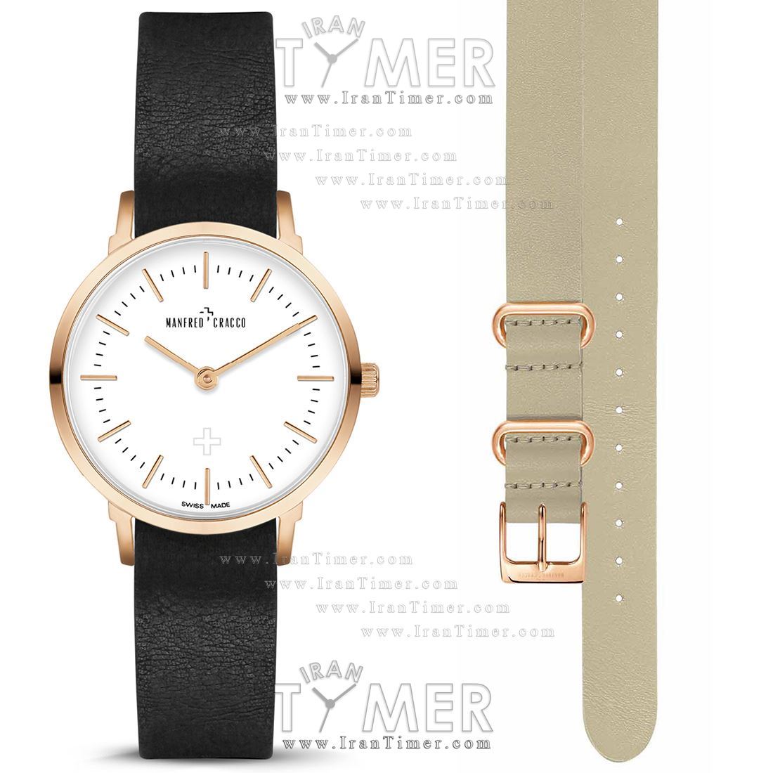 قیمت و خرید ساعت مچی زنانه مانفرد کراکو(MANFRED CRACCO) مدل MC30003LL کلاسیک | اورجینال و اصلی