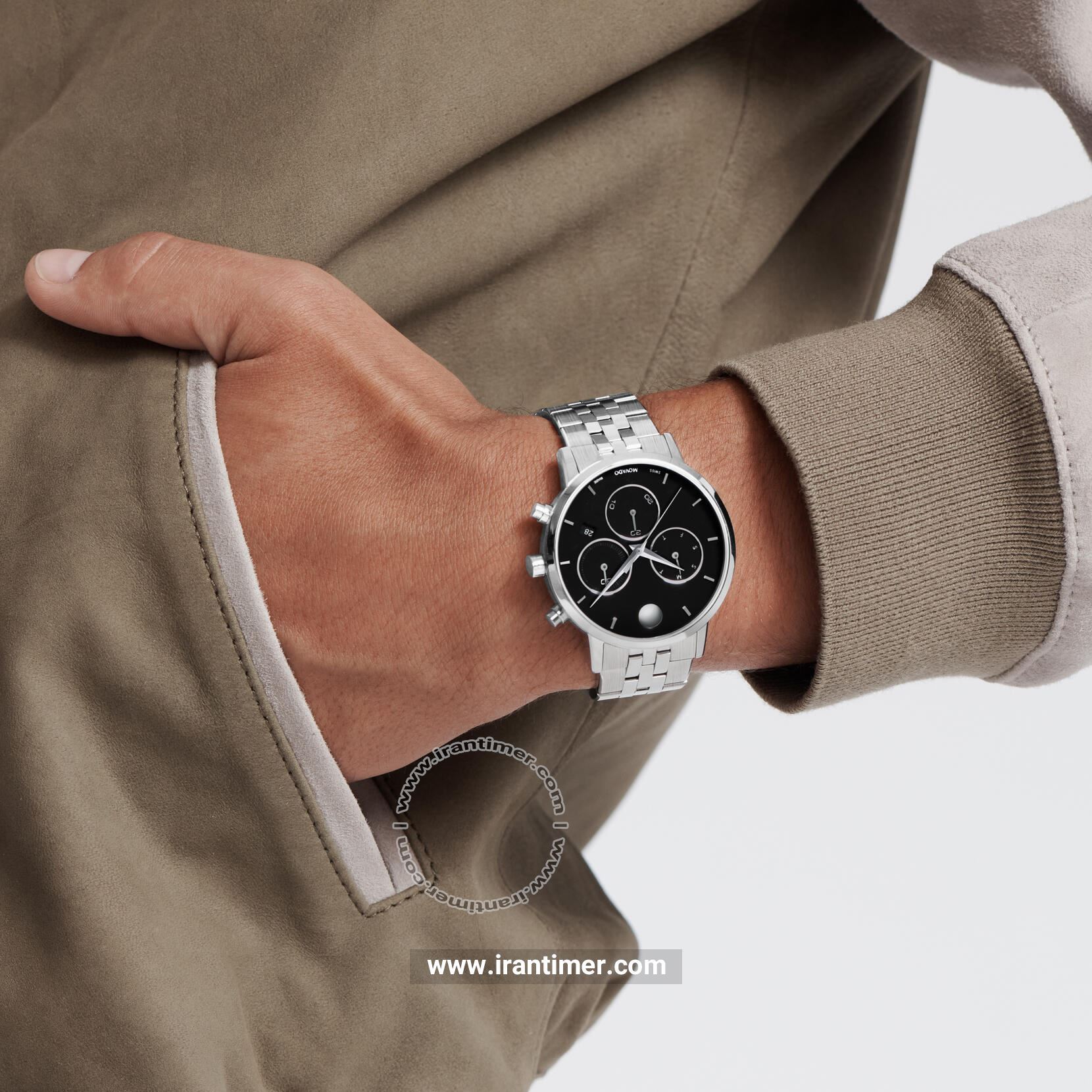 قیمت و خرید ساعت مچی مردانه موادو(MOVADO) مدل 607776 کلاسیک | اورجینال و اصلی