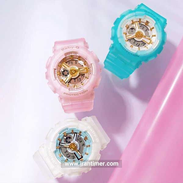 قیمت و خرید ساعت مچی کاسیو (CASIO) بیبی جی مدل BA-110SC-2ADR اسپرت | اورجینال و اصلی