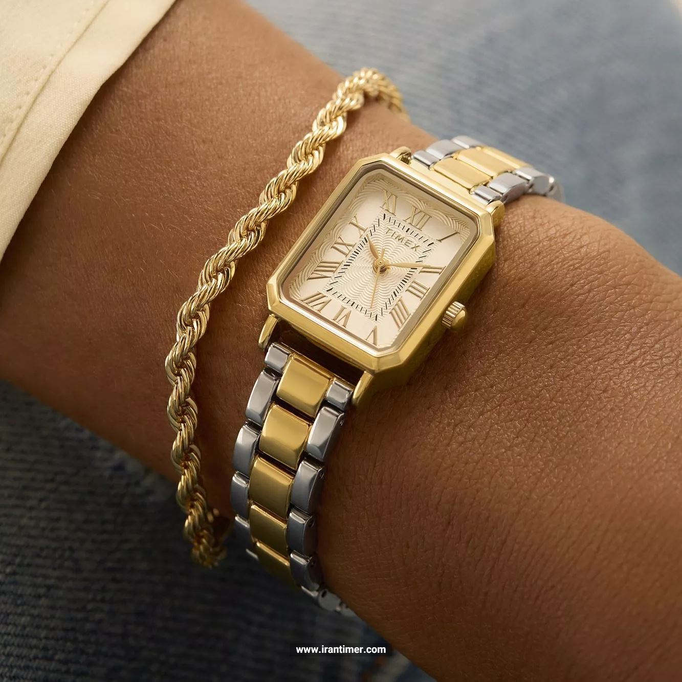 قیمت و خرید ساعت مچی زنانه تایمکس(TIMEX) مدل TW2Y01300 کلاسیک | اورجینال و اصلی