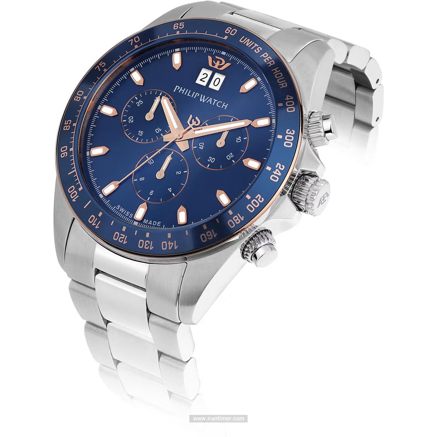 قیمت و خرید ساعت مچی مردانه فلیپ واچ(Philip Watch) مدل R8273607008 اسپرت | اورجینال و اصلی