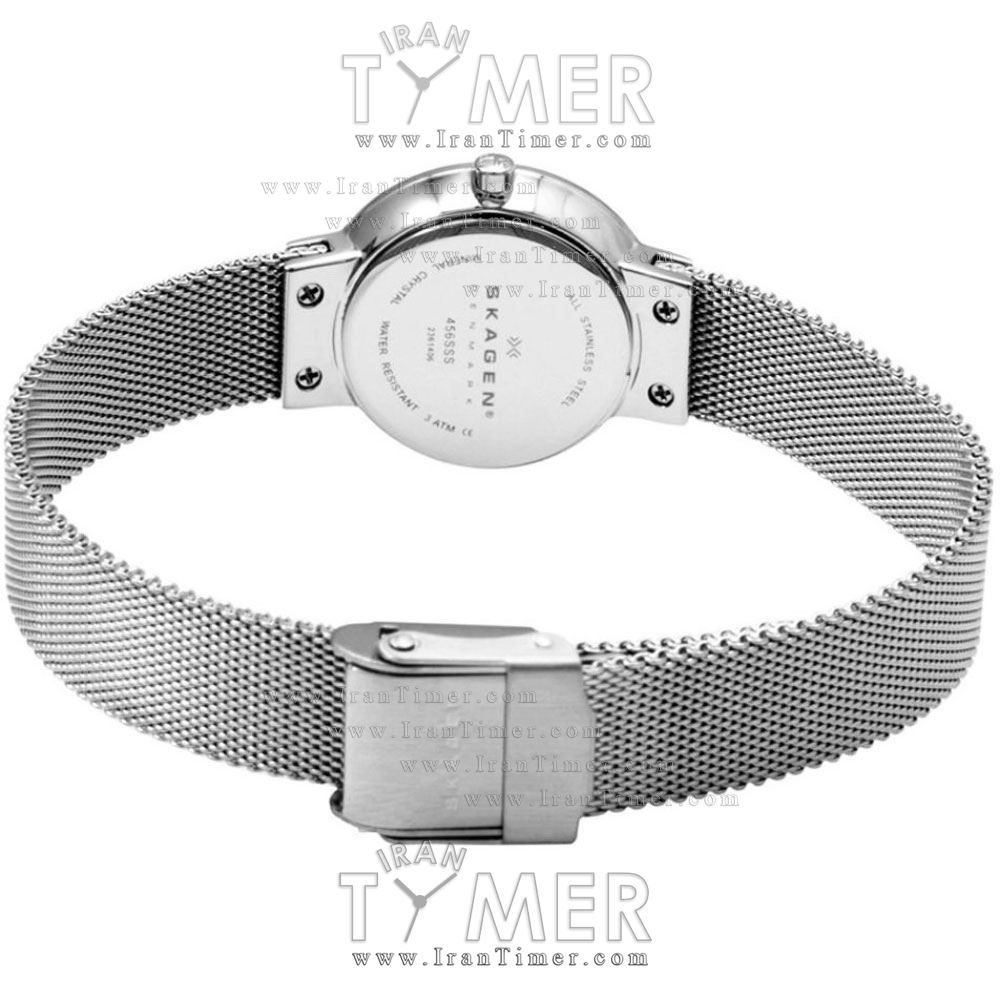 قیمت و خرید ساعت مچی زنانه اسکاگن(SKAGEN) مدل 456SSS کلاسیک | اورجینال و اصلی