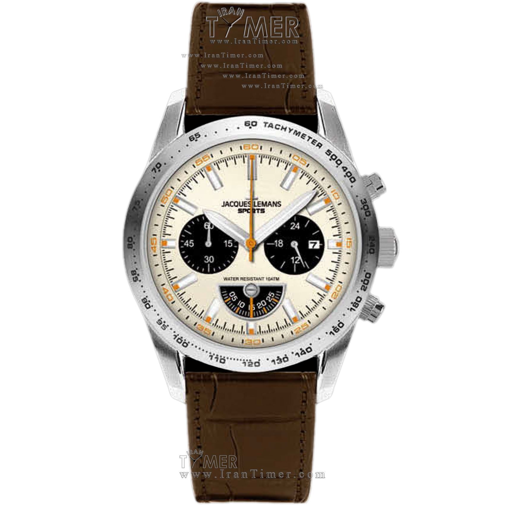 قیمت و خرید ساعت مچی مردانه ژاک لمن(JACQUES LEMANS) مدل 1-1636B اسپرت | اورجینال و اصلی