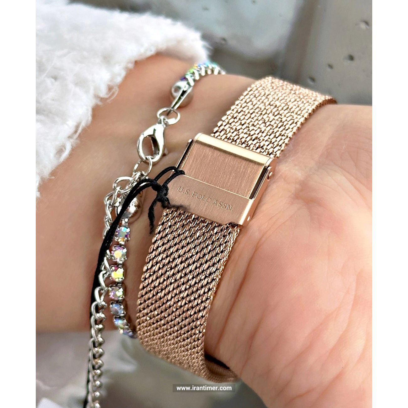 قیمت و خرید ساعت مچی زنانه یو اس پولو(U.S. Polo Assn) مدل USPA2097-06 کلاسیک | اورجینال و اصلی