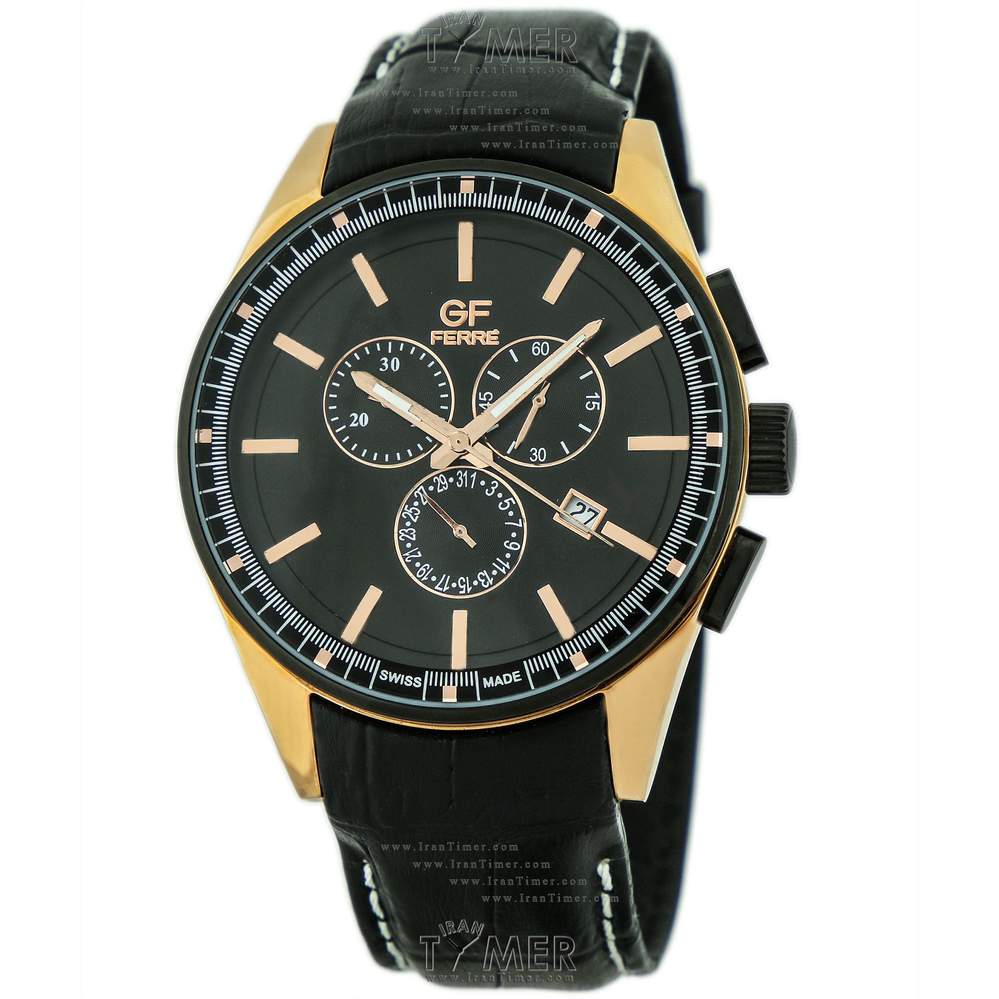 قیمت و خرید ساعت مچی مردانه جی اف فره(GF FERRE) مدل GF.RK74321.2.2 کلاسیک | اورجینال و اصلی