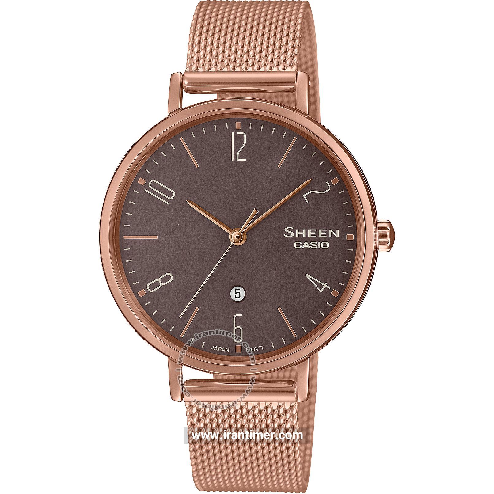 قیمت و خرید ساعت مچی زنانه کاسیو (CASIO) شین مدل SHE-4562PGM-5AUDF کلاسیک | اورجینال و اصلی