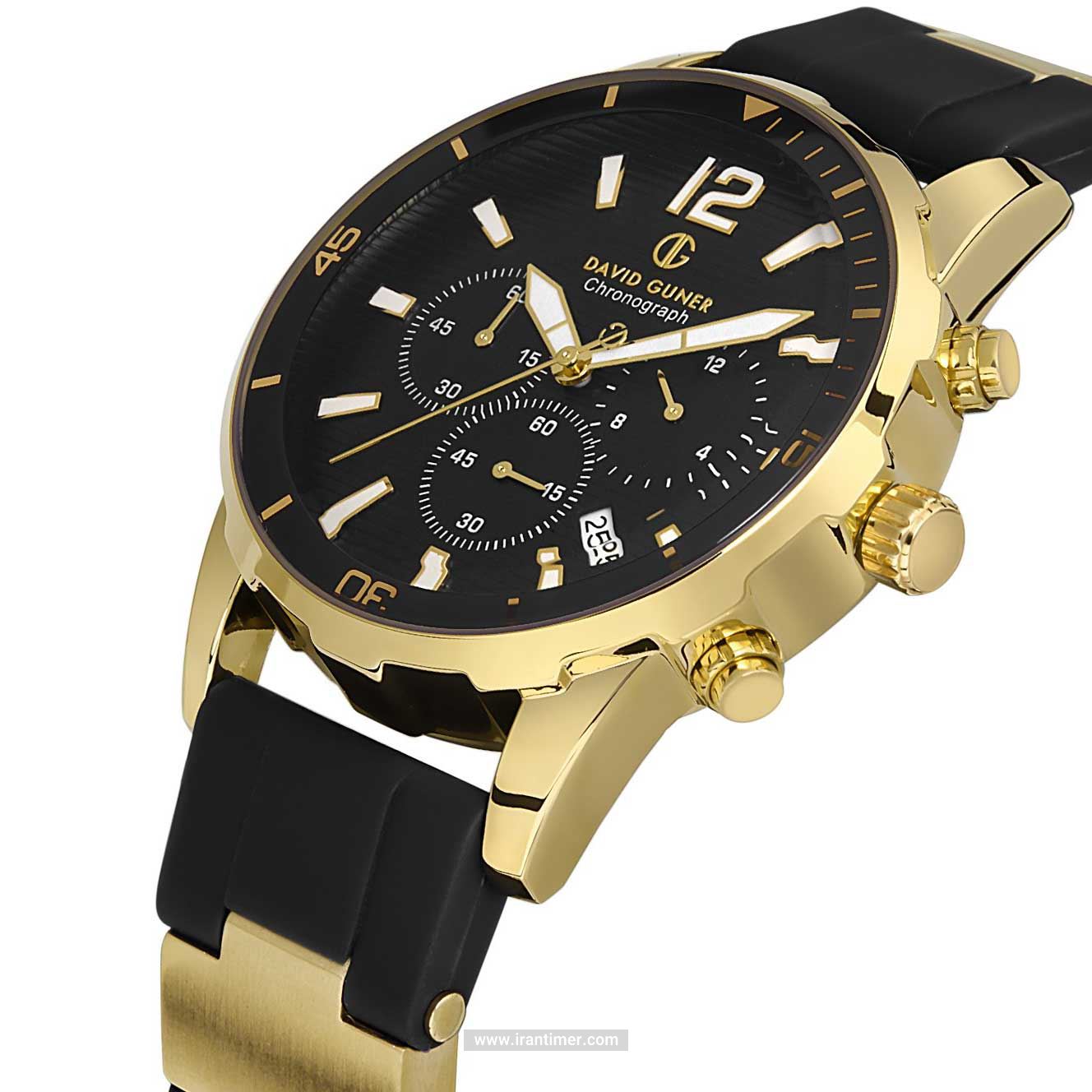 قیمت و خرید ساعت مچی مردانه دیوید گانر(David Guner) مدل DG-8456GD-N2 اسپرت | اورجینال و اصلی